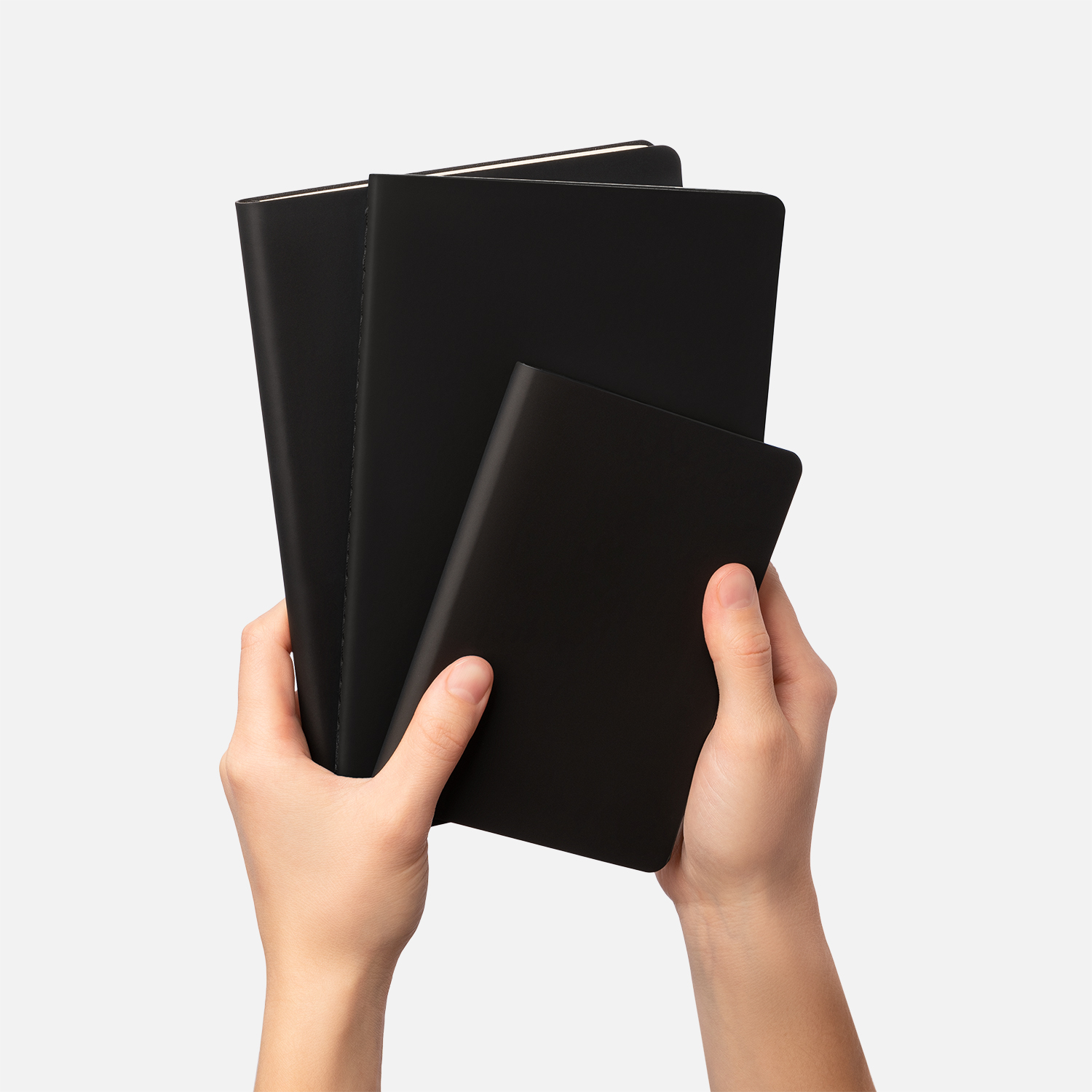 Блокнот Portobello Notebook Trend, Alpha slim, черный / 