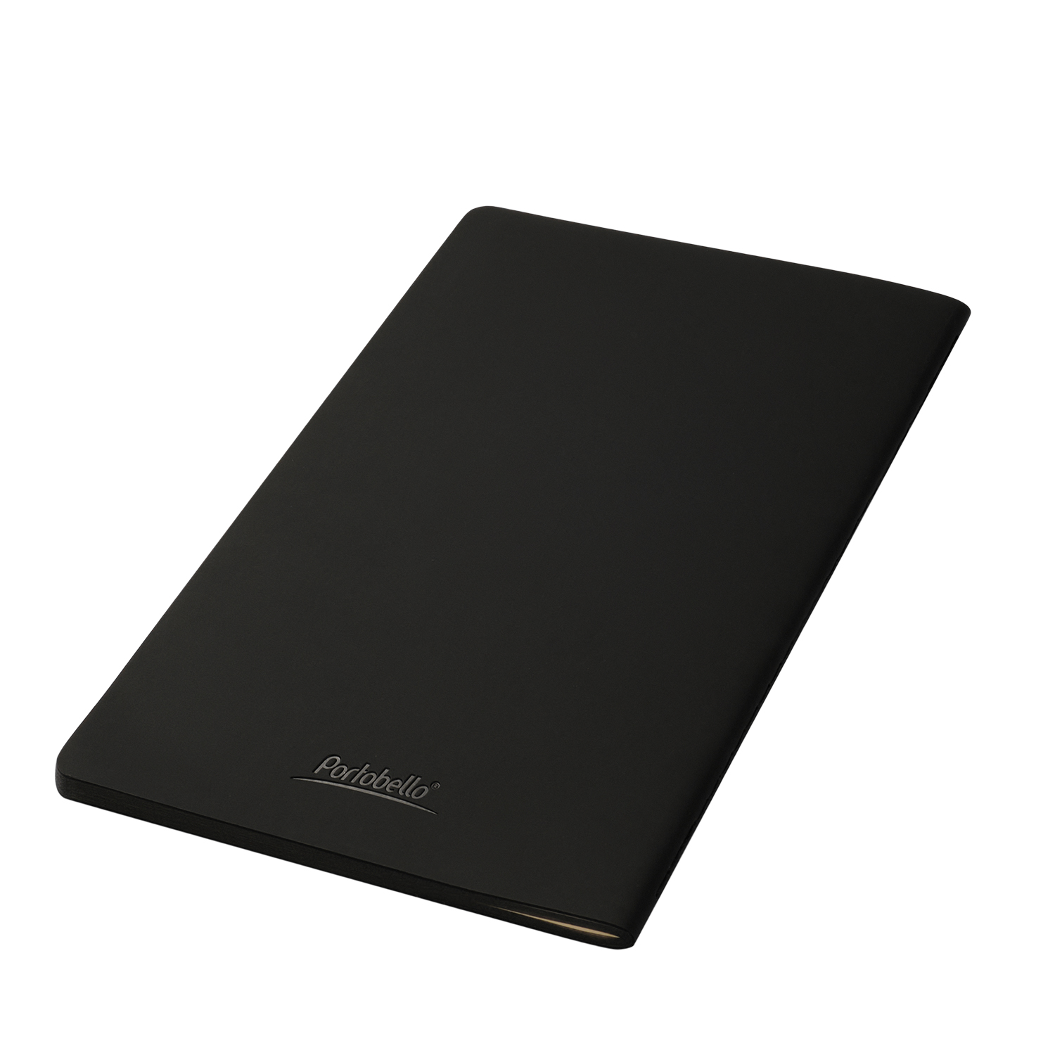 Блокнот Portobello Notebook Trend, Alpha slim, черный / 