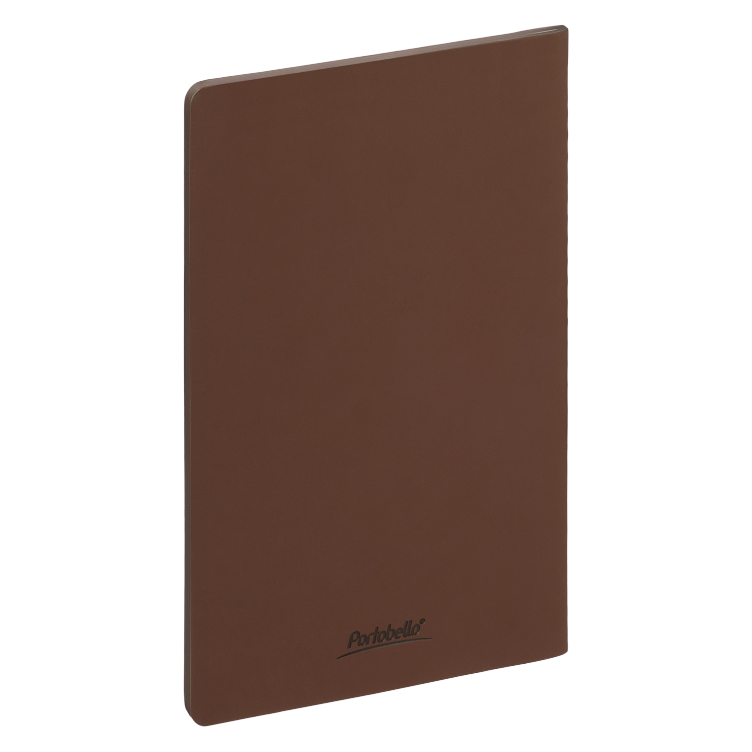 Блокнот Portobello Notebook Trend, Alpha slim, коричневый / 