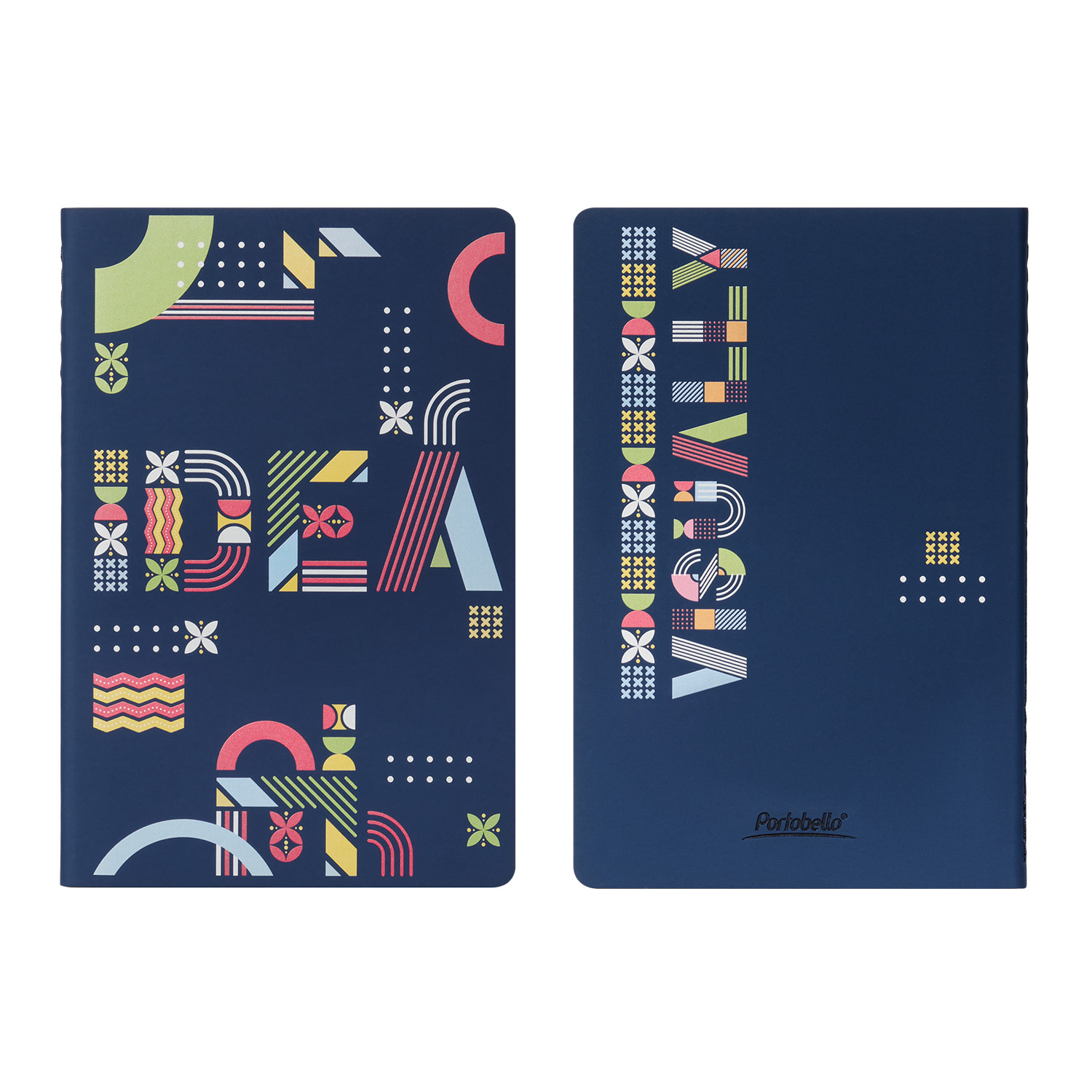 Блокнот Portobello Notebook Trend, Alpha slim, синий / 