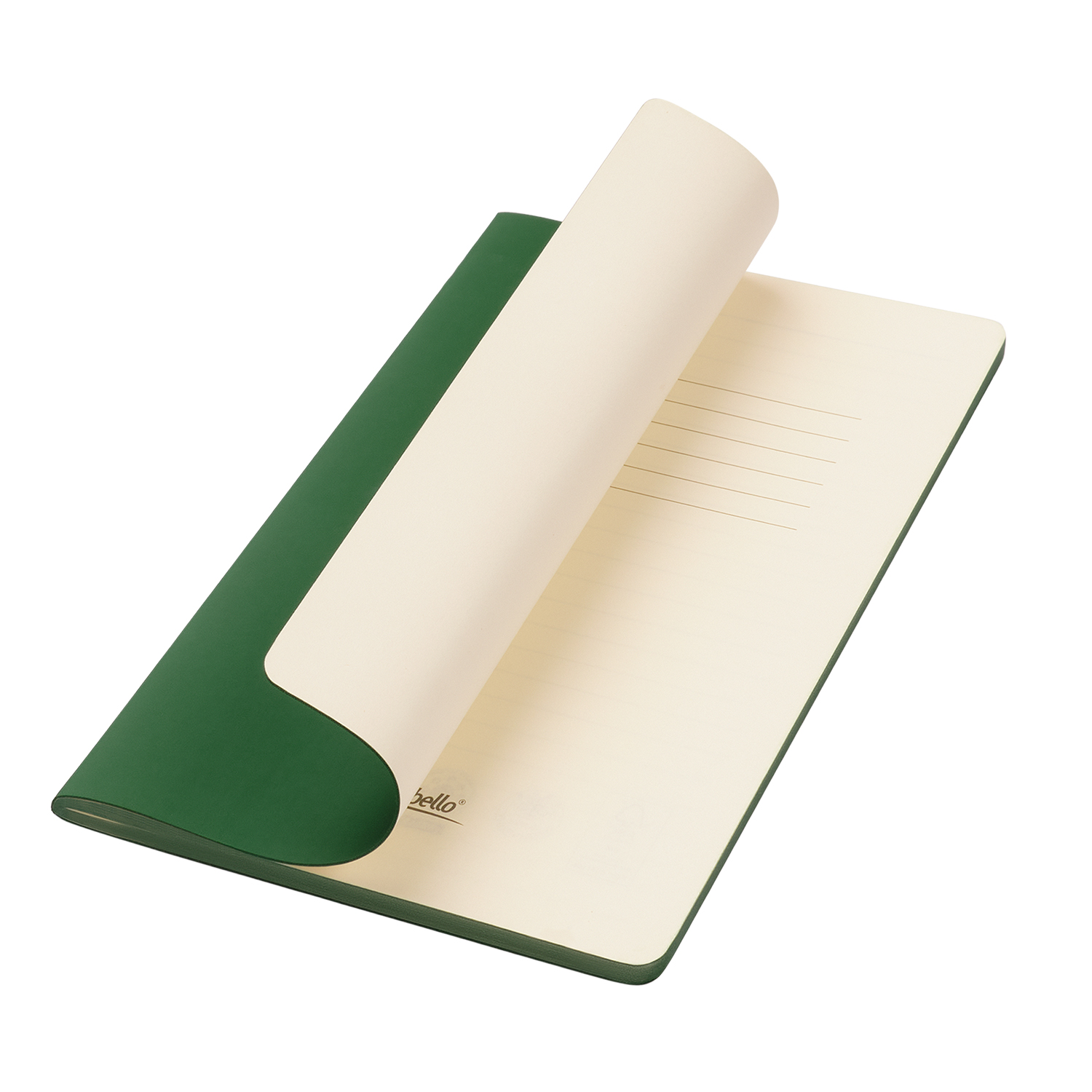 Блокнот Portobello Notebook Trend, Alpha slim, зеленый / 