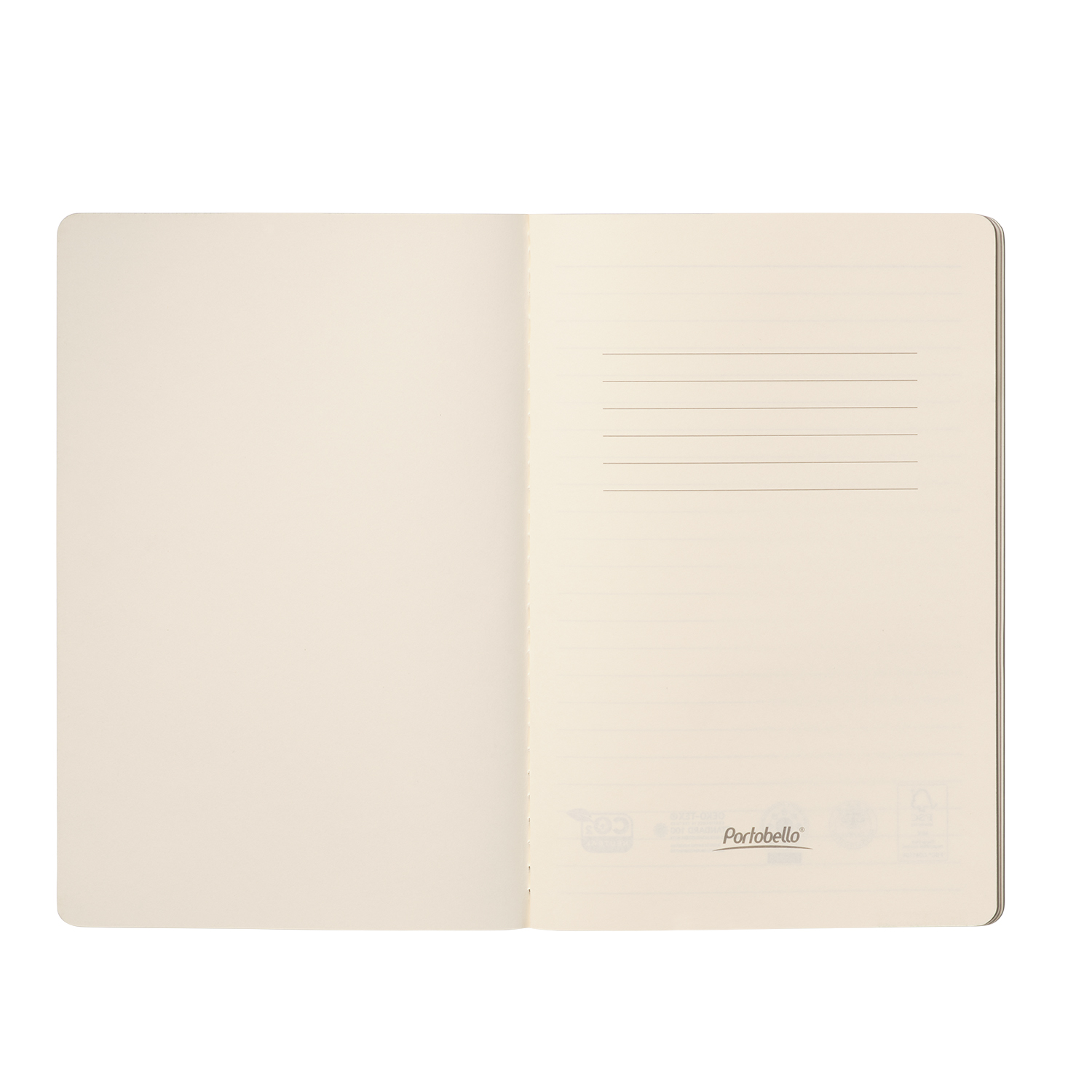 Блокнот Portobello Notebook Trend, Alpha slim, лазурный / 