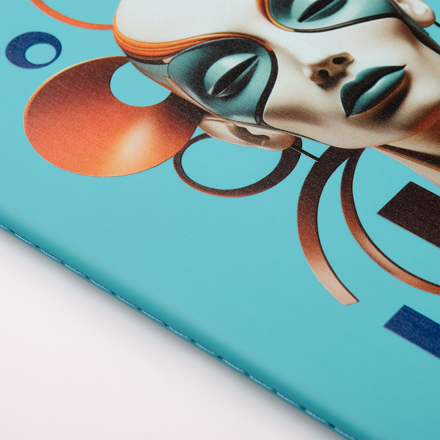 Блокнот Portobello Notebook Trend, Alpha slim, лазурный / 