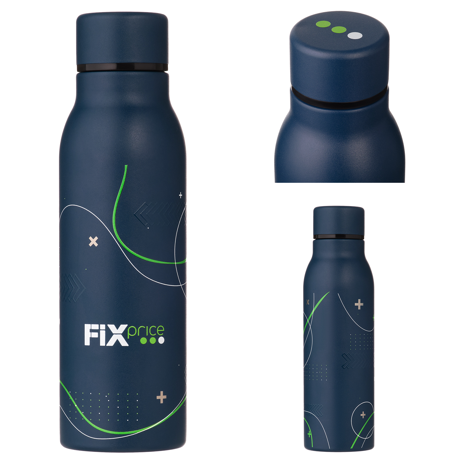Термобутылка вакуумная герметичная, Sorento, 500 ml, синяя / 