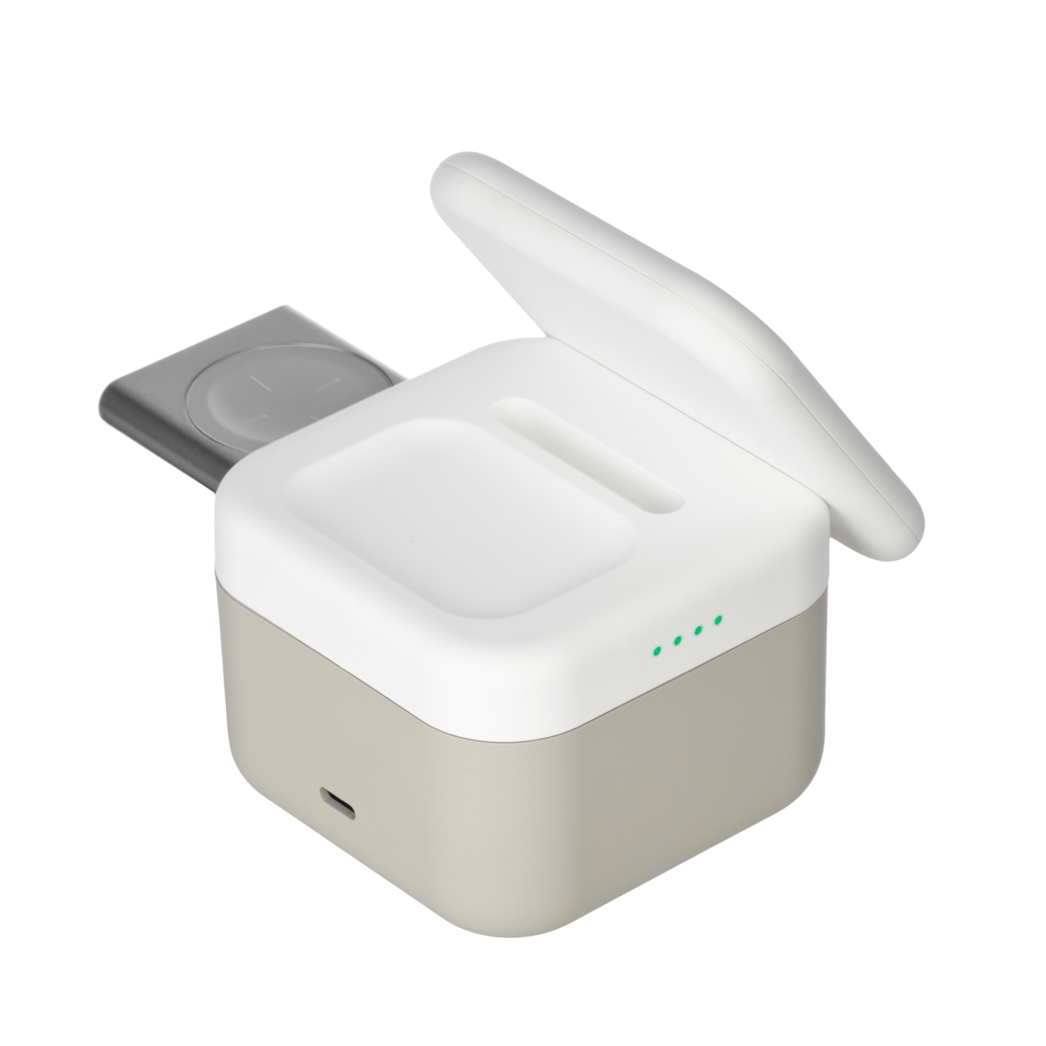 Беспроводная зарядная станция 3в1 15W Cube Wireless Magnetic / 