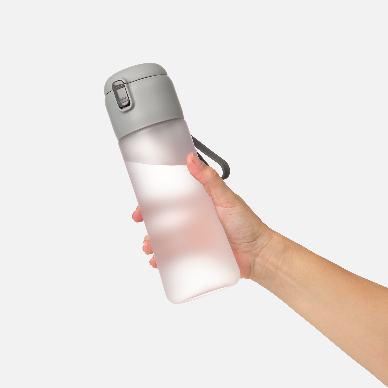 Спортивная бутылка для воды, Capella, 650 ml, серая матовая / 