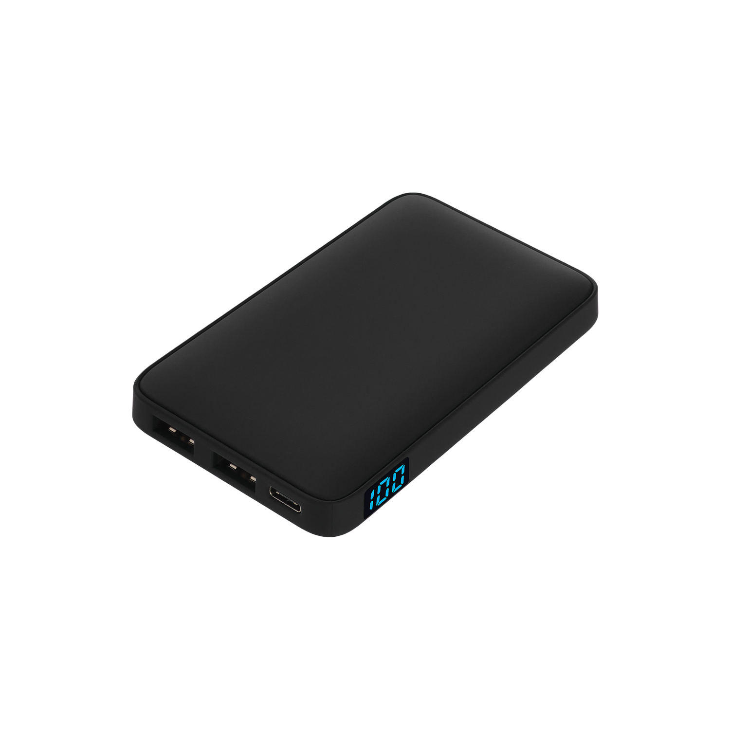 Внешний аккумулятор с подсветкой Ancor 5000 mAh, черный / 