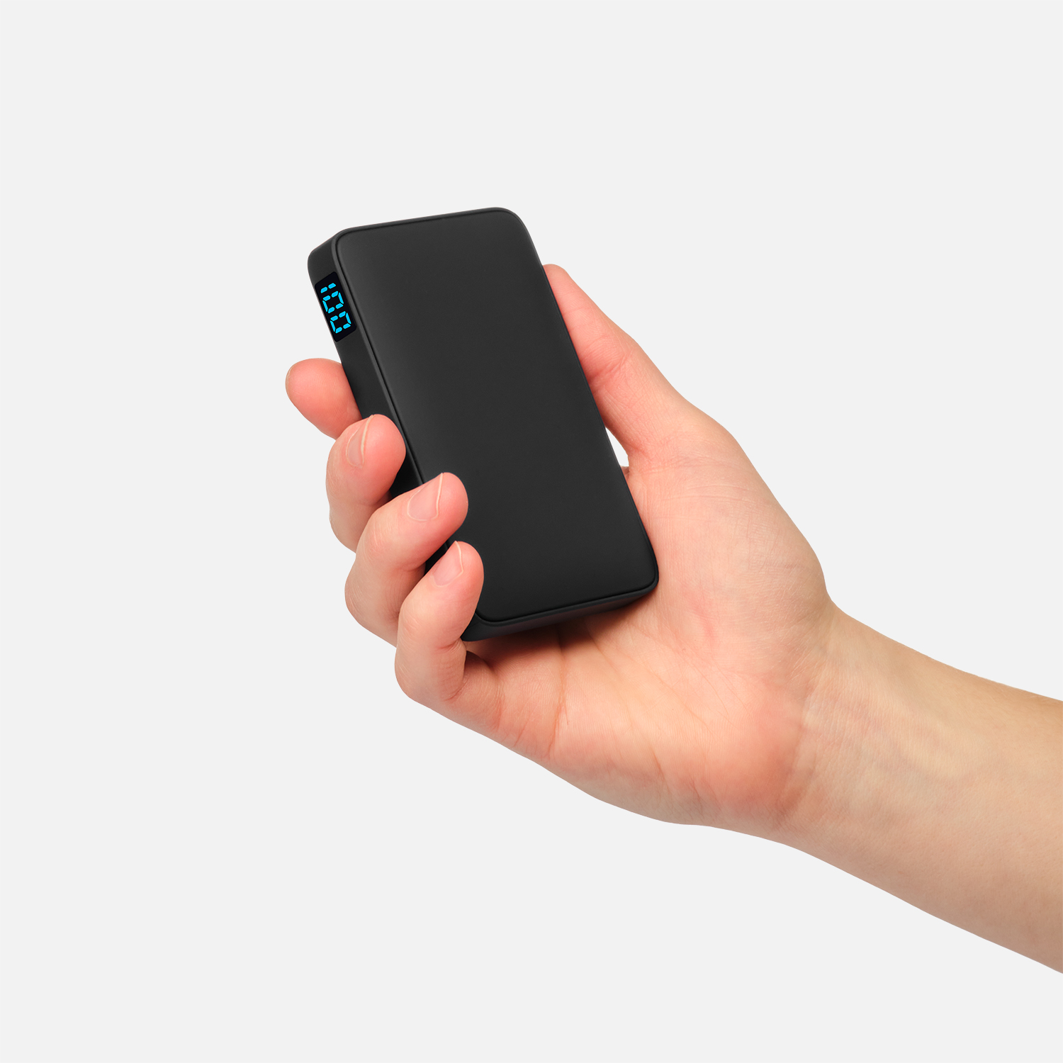 Внешний аккумулятор с подсветкой Ancor 5000 mAh, черный / 