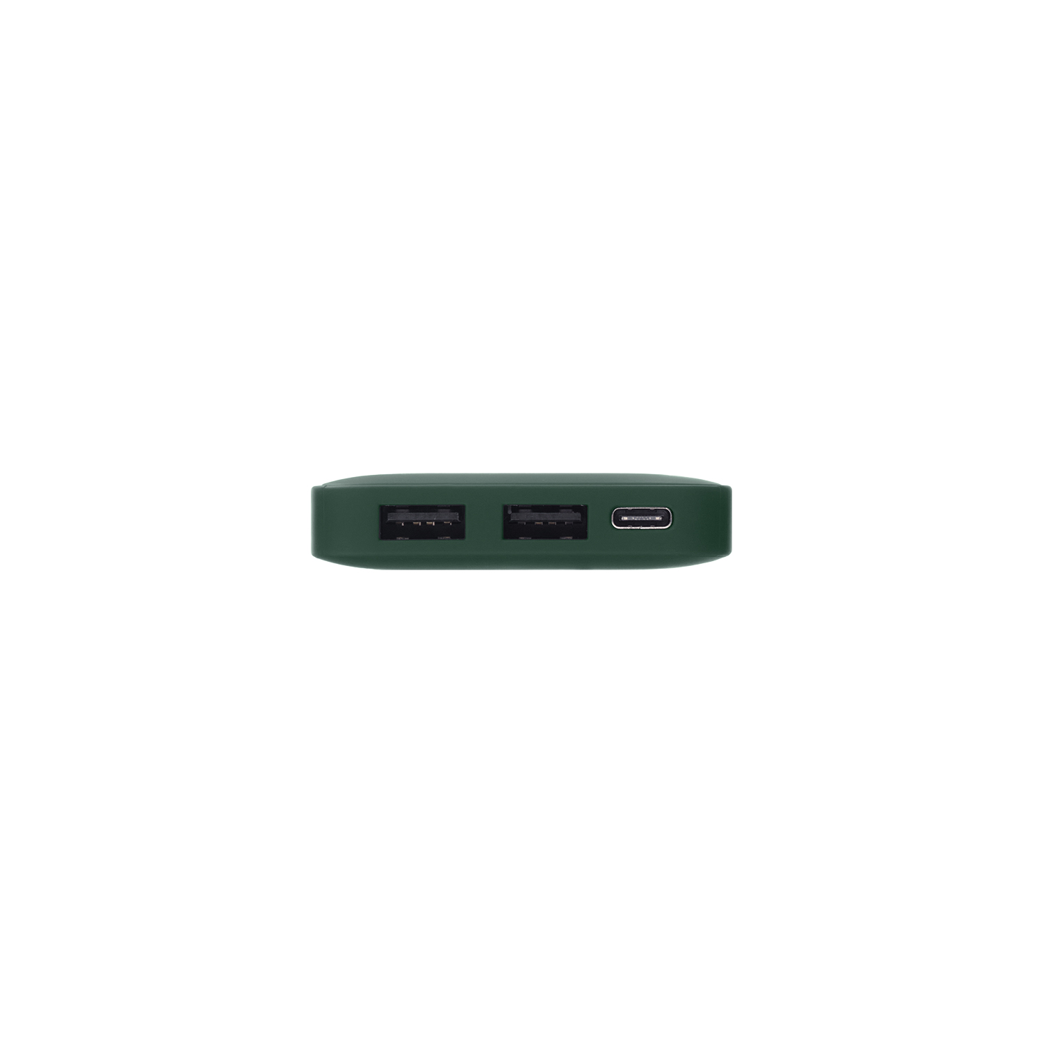 Внешний аккумулятор с подсветкой Ancor 5000 mAh, зеленый / 
