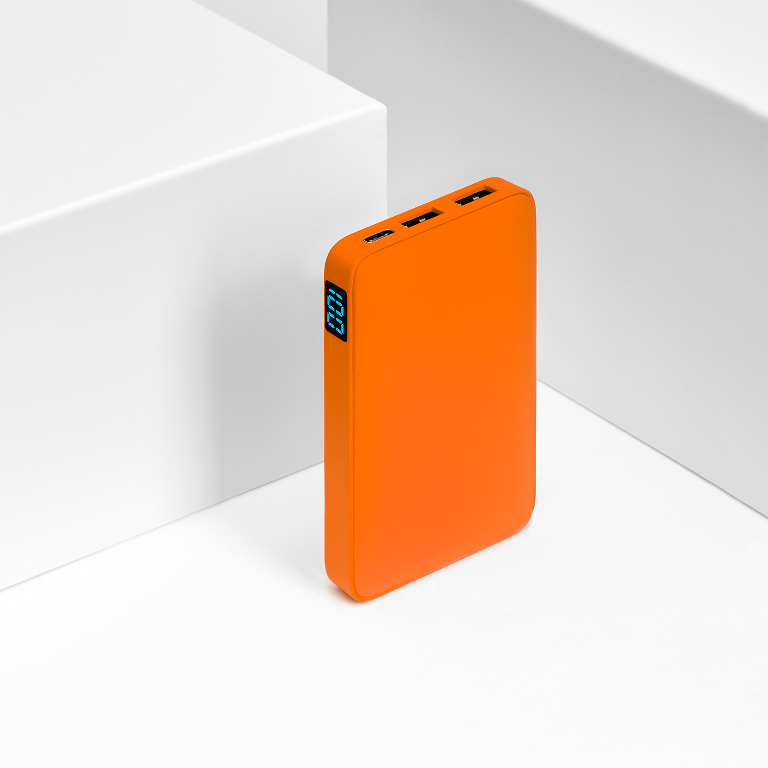Внешний аккумулятор с подсветкой Ancor 5000 mAh, оранжевый / 