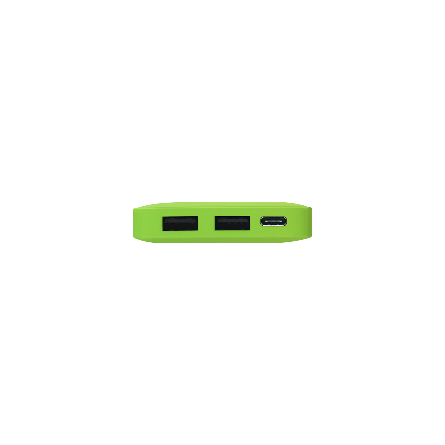 Внешний аккумулятор с подсветкой Ancor 5000 mAh, салатовый / 