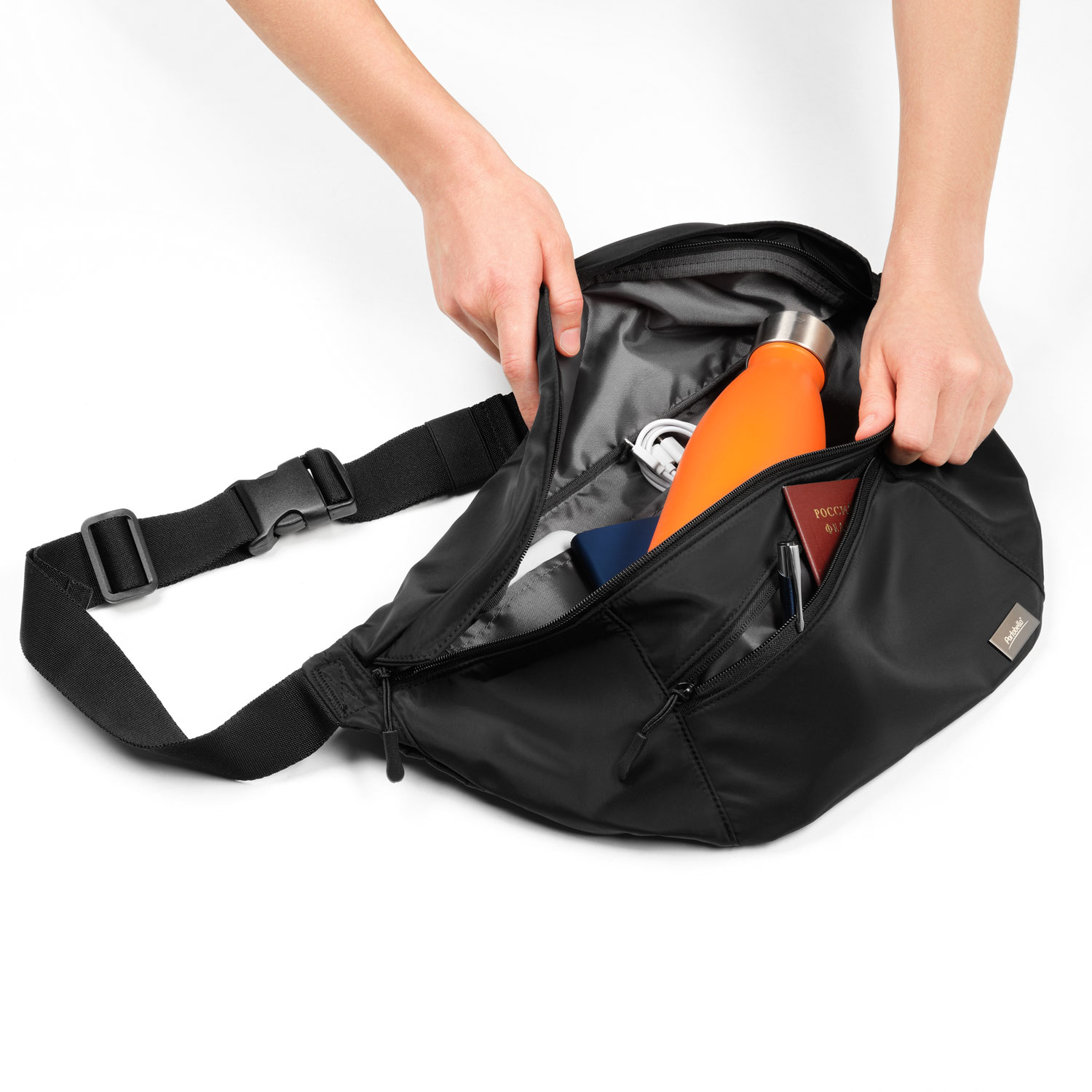 Сумка cross body Boston, черная / 