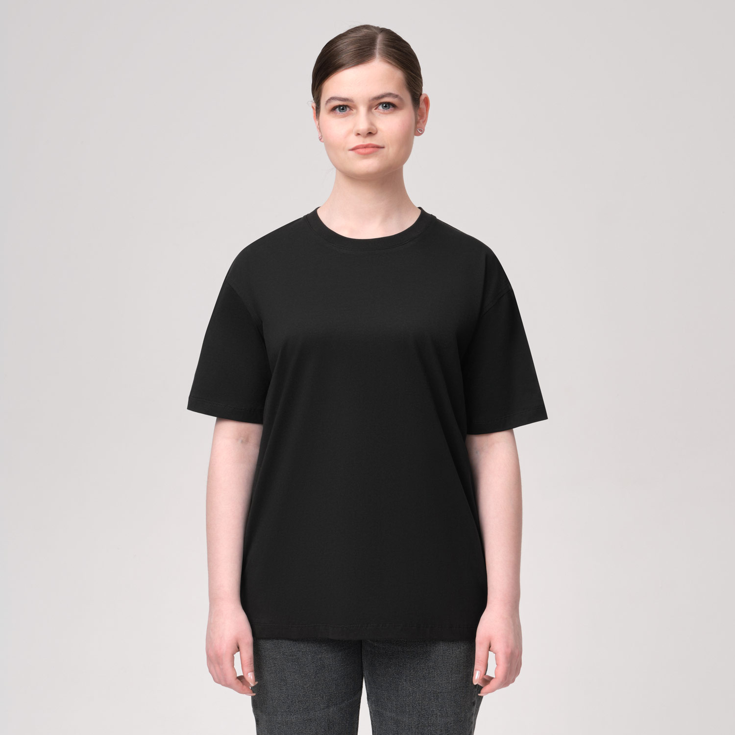 Футболка унисекс KRIS, черный, размер XXXL / 