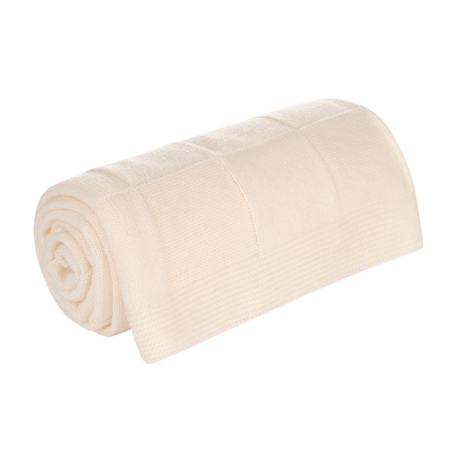 Плед Male вязаный, 160*90 см, бежевый (без  подарочной коробки) / 