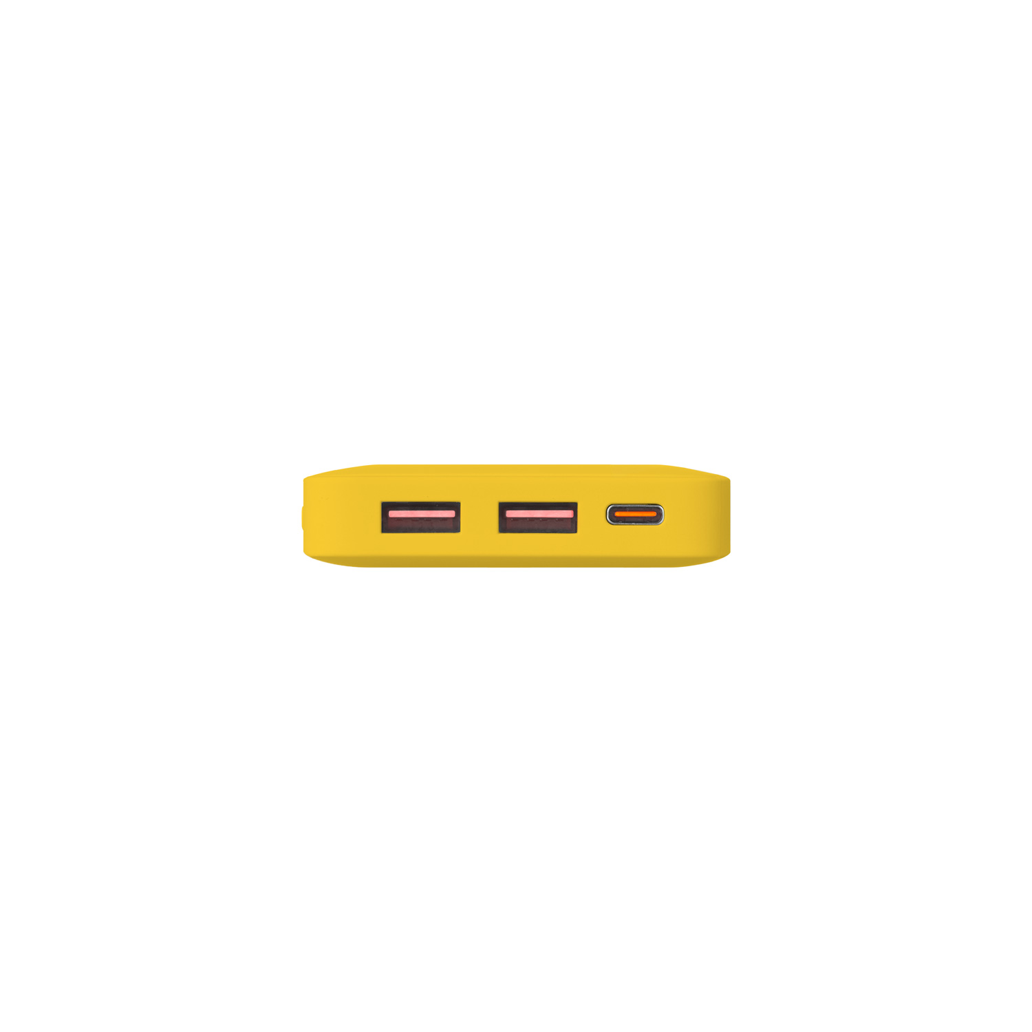Внешний аккумулятор с подсветкой Ancor PD Plus 10000 mAh, желтый / 