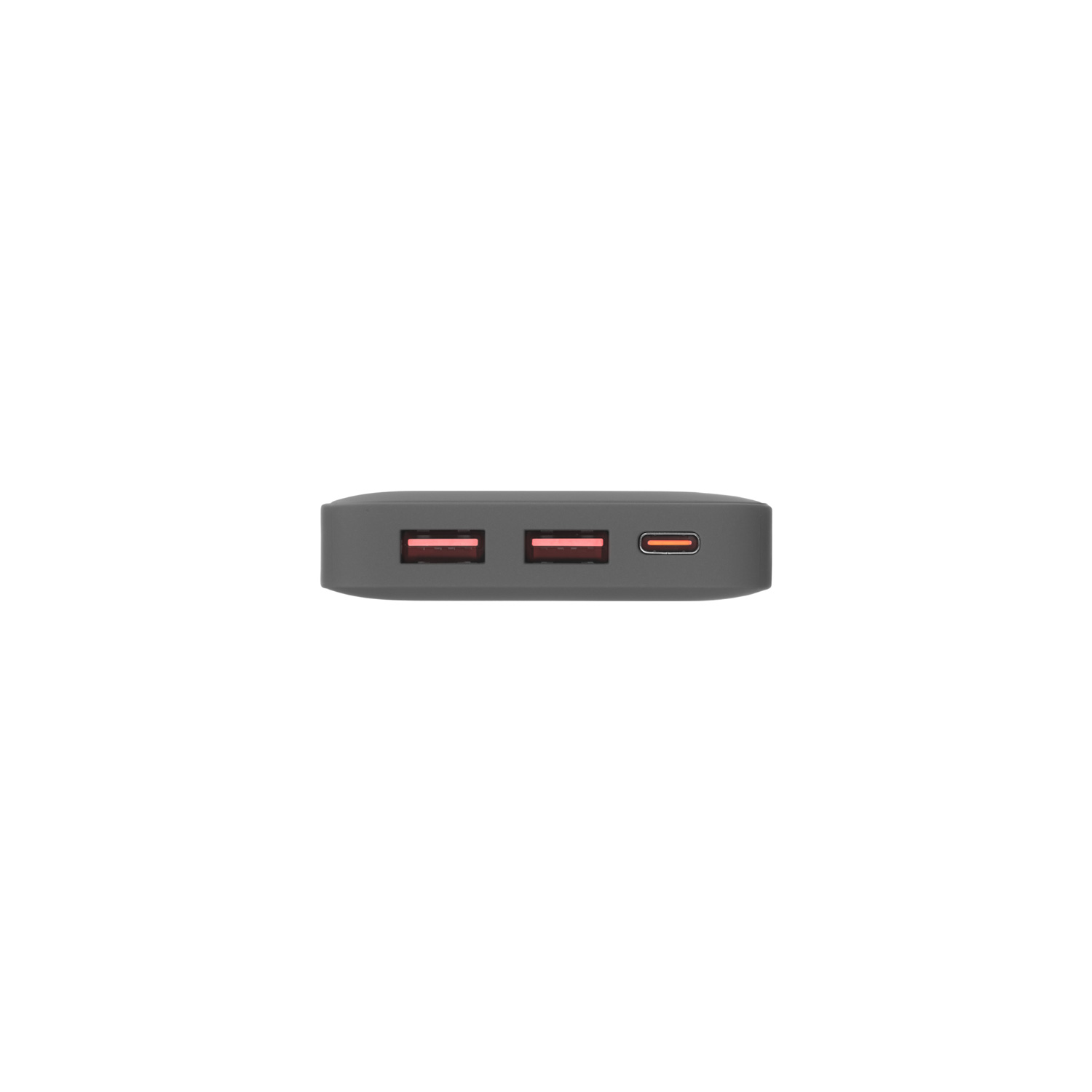 Внешний аккумулятор с подсветкой Ancor PD Plus 10000 mAh, серый / 