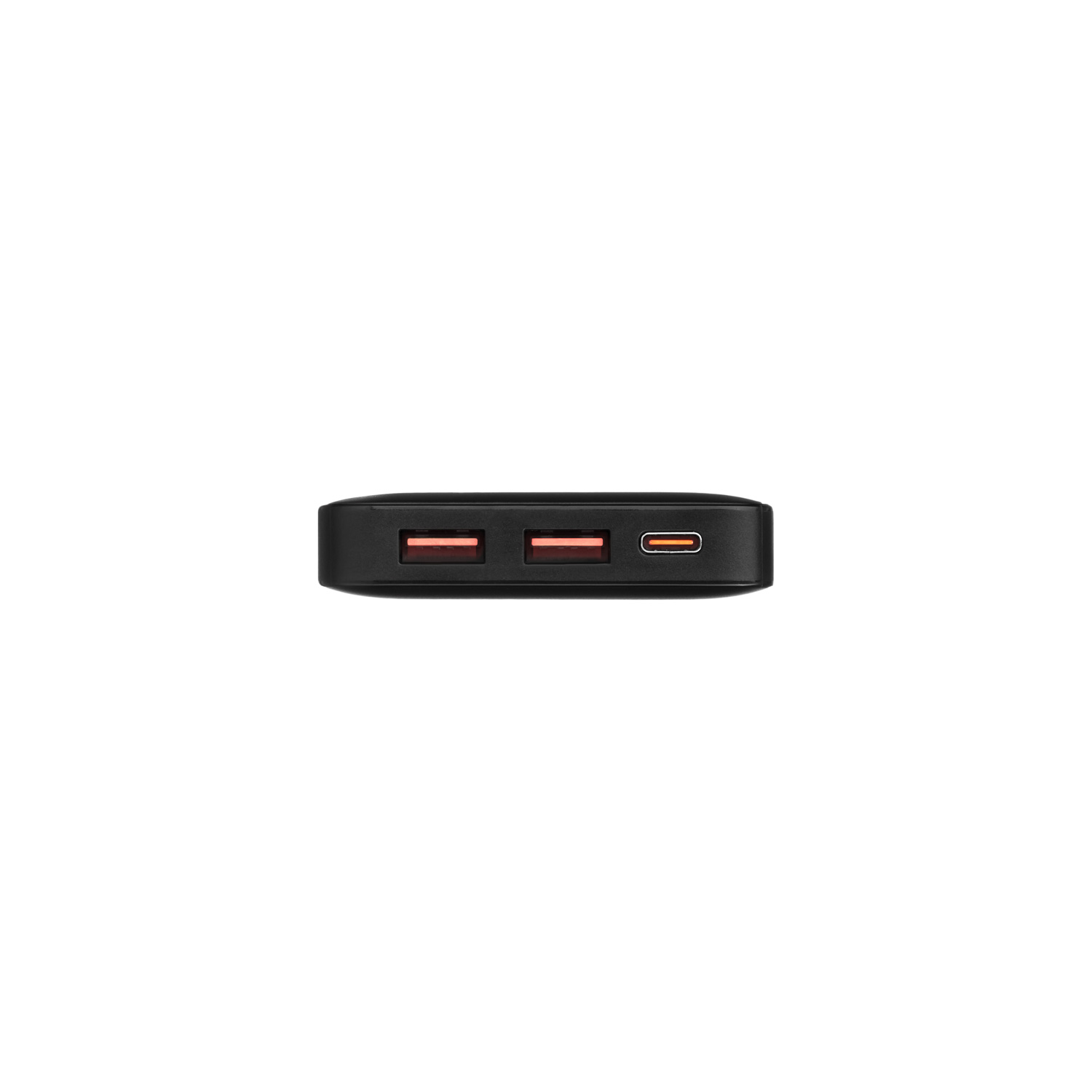 Внешний аккумулятор с цветной подсветкой Ancor PD Max Plus 10000 mAh, черный / 