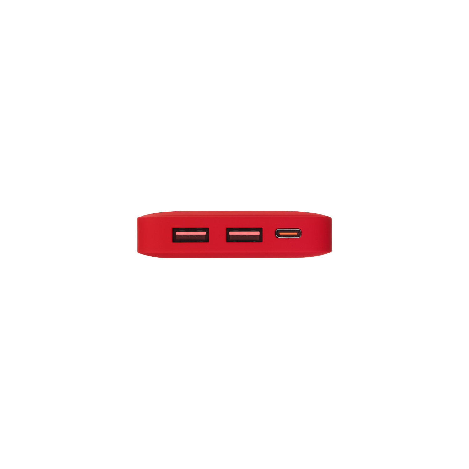 Внешний аккумулятор с подсветкой Ancor PD Plus 10000 mAh, красный / 