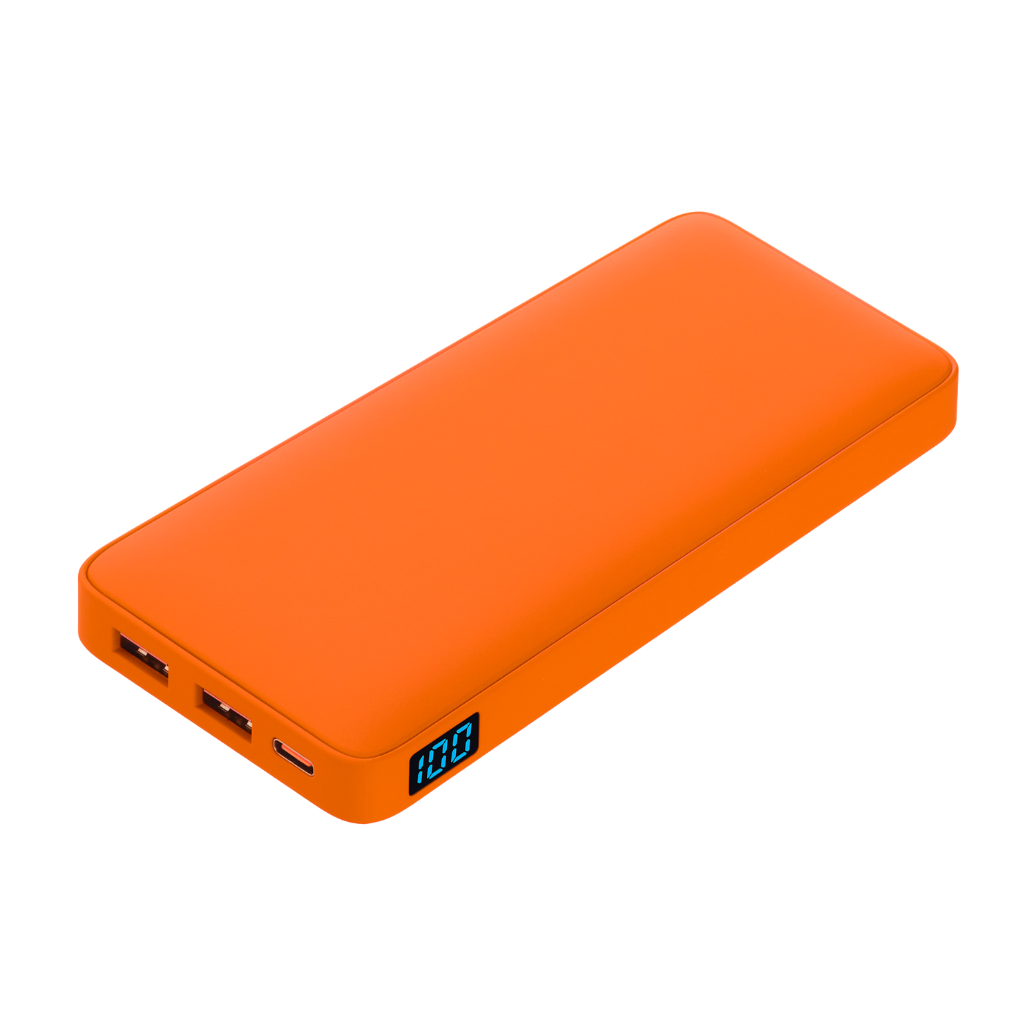 Внешний аккумулятор с подсветкой Ancor PD Plus 10000 mAh, оранжевый / 