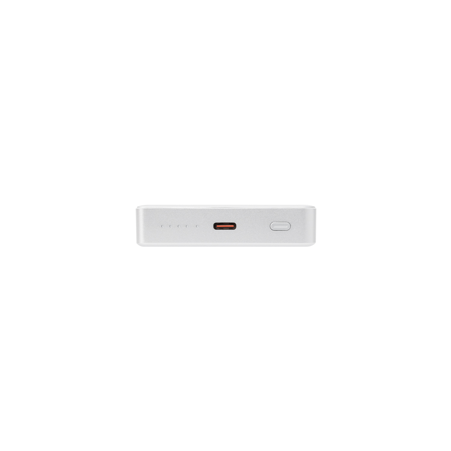 Внешний аккумулятор Atlantis PD Plus 10000mAh с функцией беспроводной зарядки 15W, серебряный / 