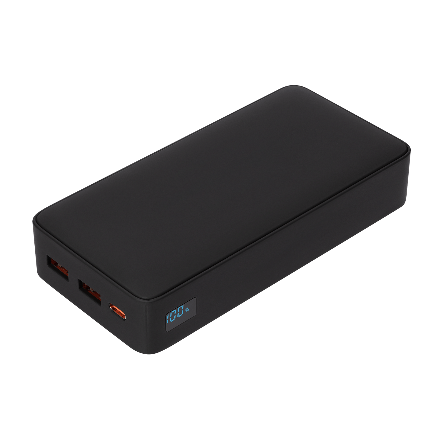 Внешний аккумулятор с подсветкой Ancor PD Plus 20000 mAh, черный / 