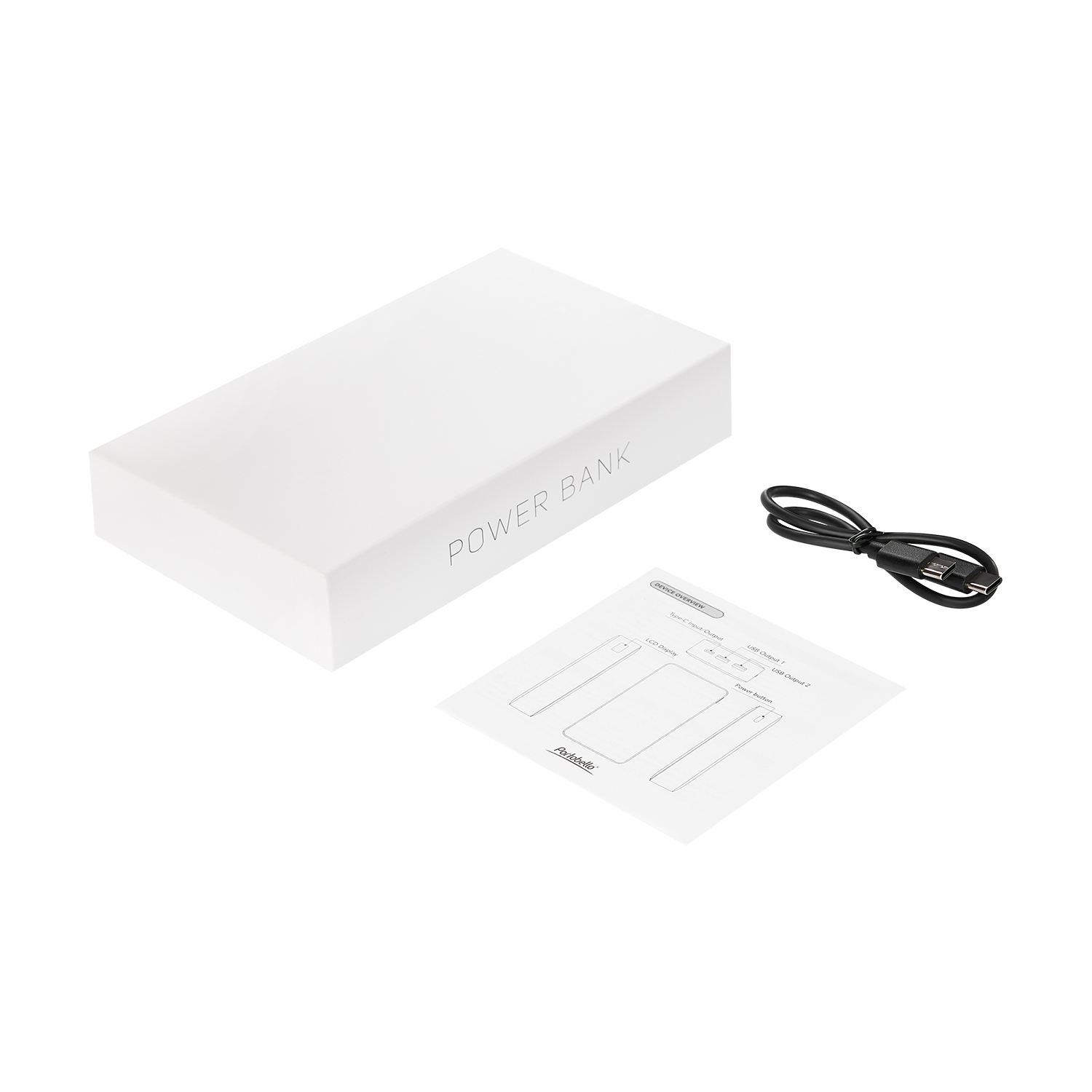 Внешний аккумулятор с подсветкой Ancor PD Plus 20000 mAh, черный / 