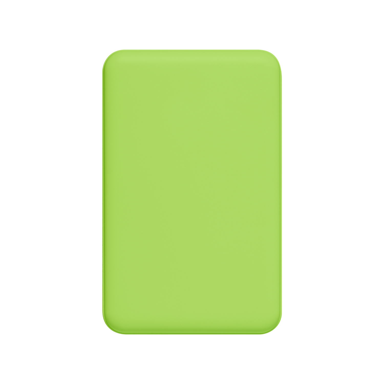 Внешний аккумулятор Largo PD 5000mAh с функцией беспроводной зарядки 15W, салатовый / 