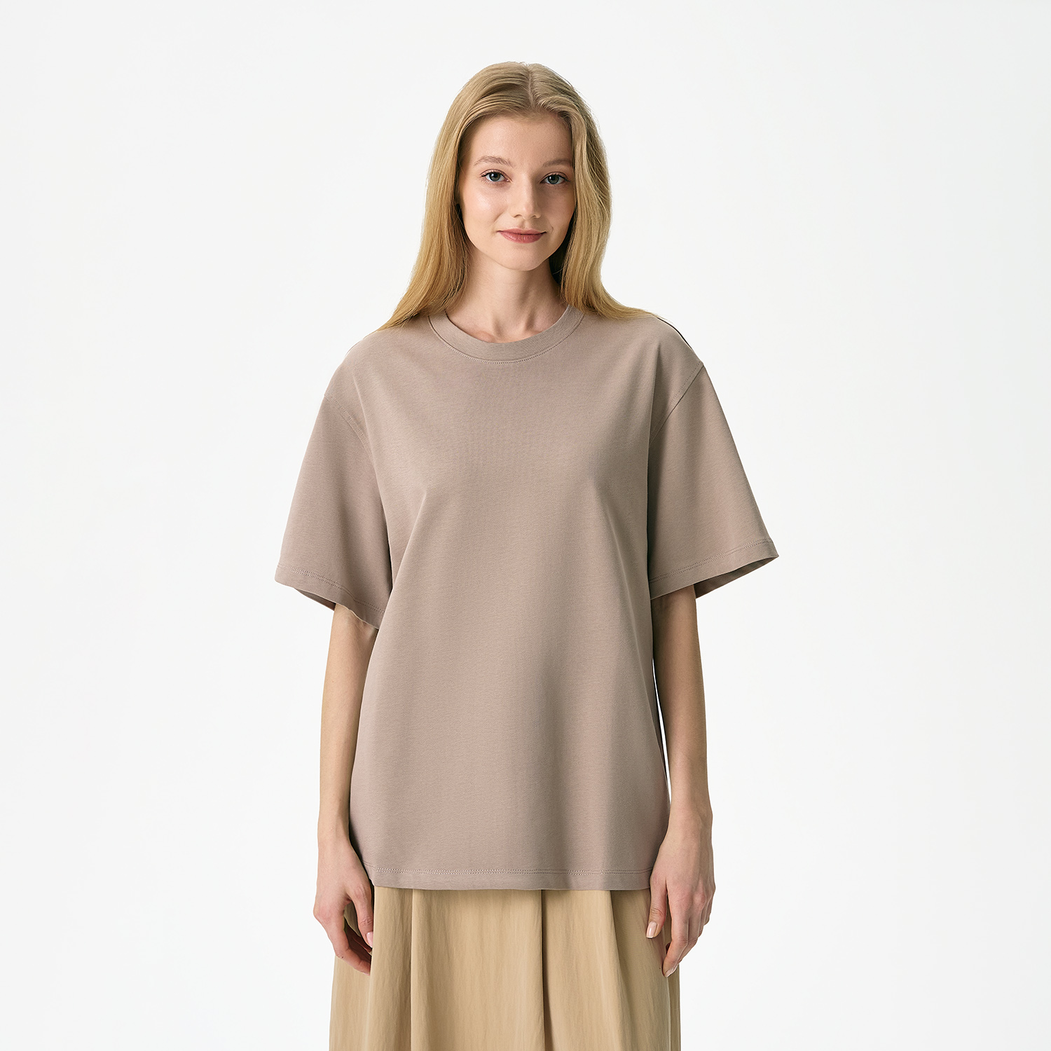 Футболка унисекс RUST NEO, 100% хлопок, 240 гр., бежевый, размер XS/S / 
