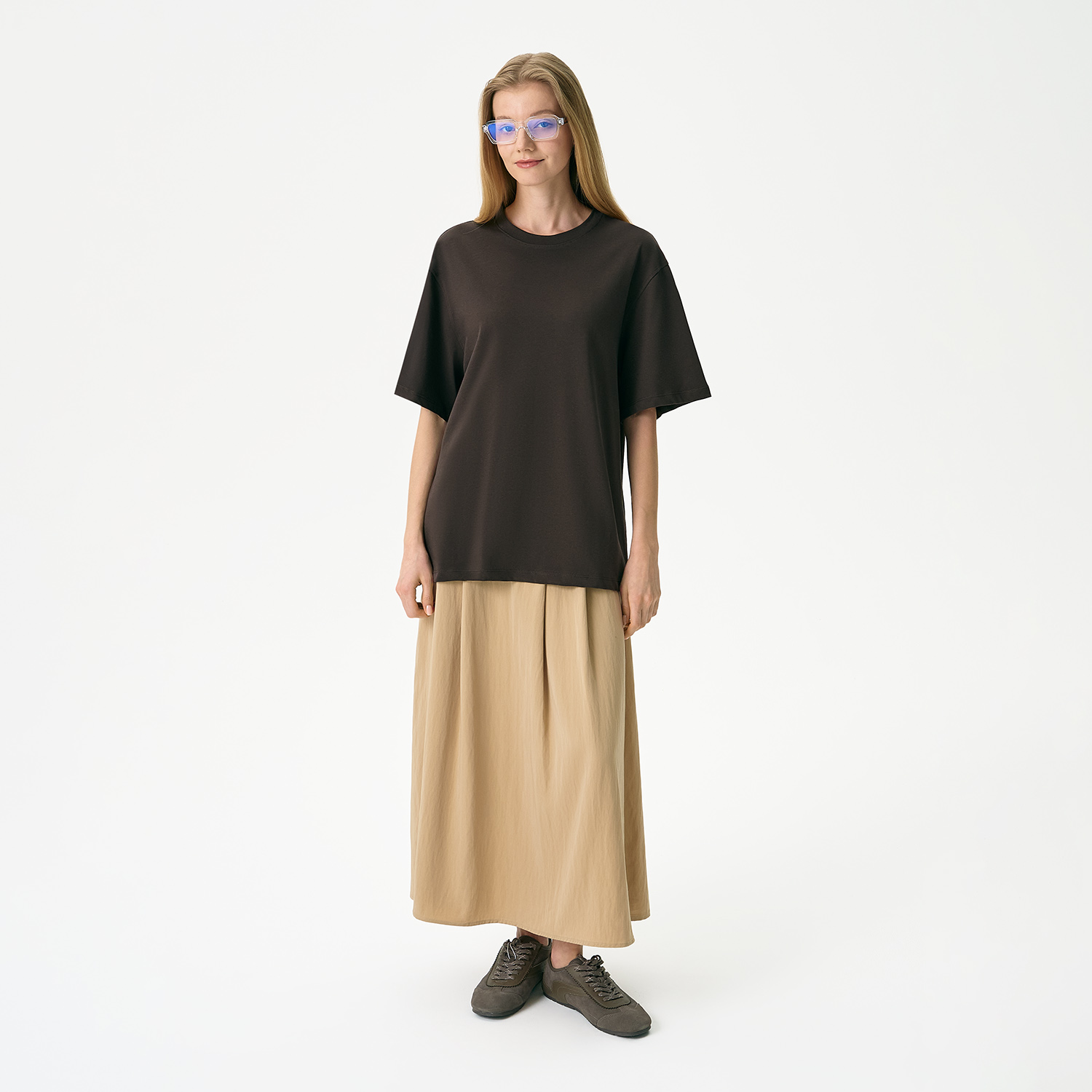 Футболка унисекс RUST NEO, 100% хлопок, 240 гр., коричневый, размер M/L / 
