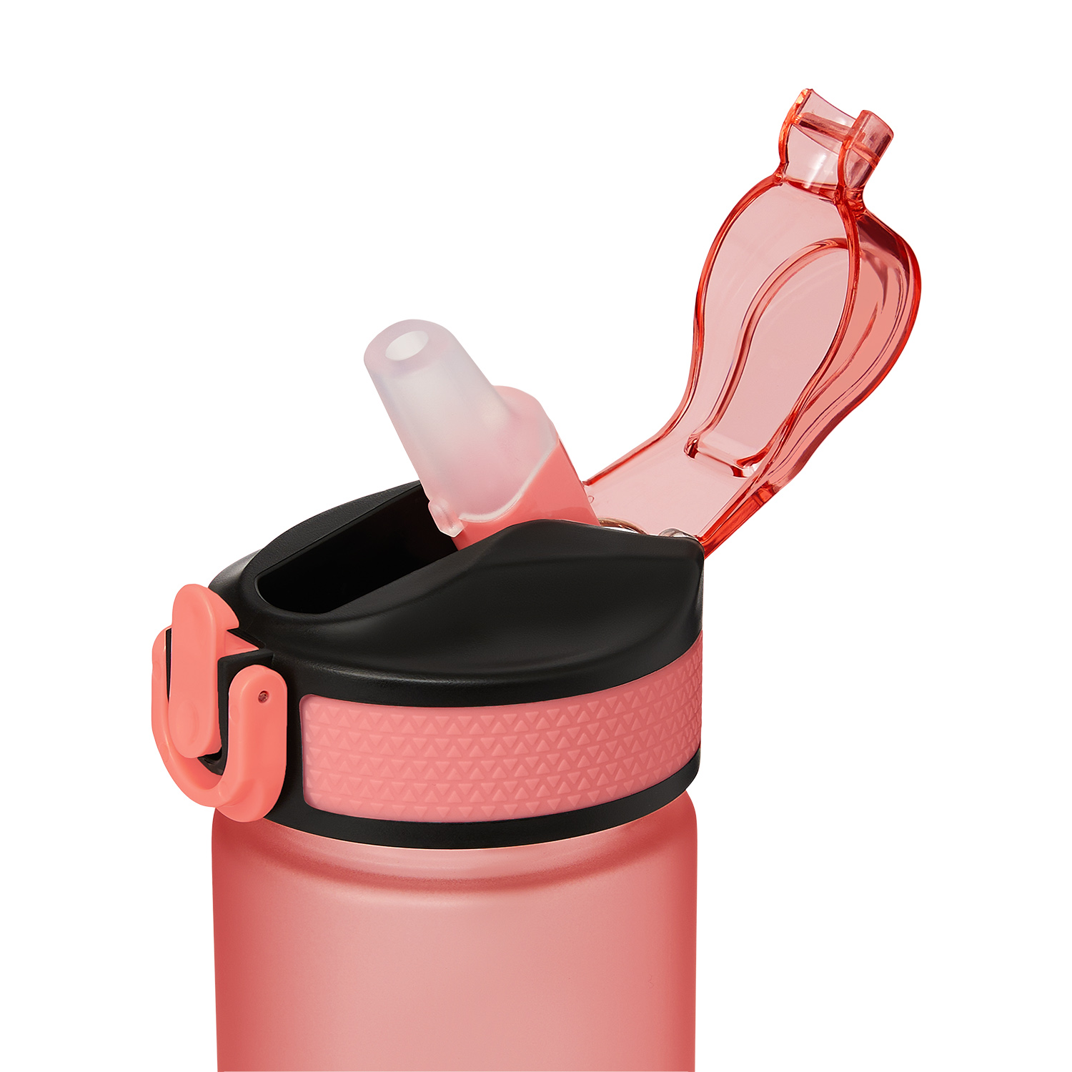 Бутылка для воды Flip mini, коралловая / 
