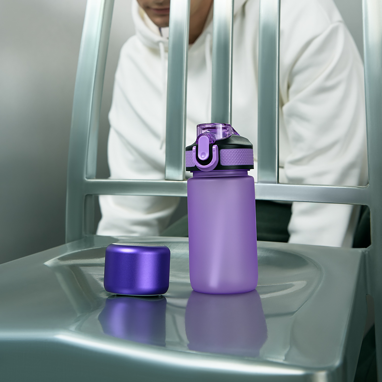 Беспроводная колонка Passion 80dB 600 mAh (Bluetooth 5.4), фиолетовая / 