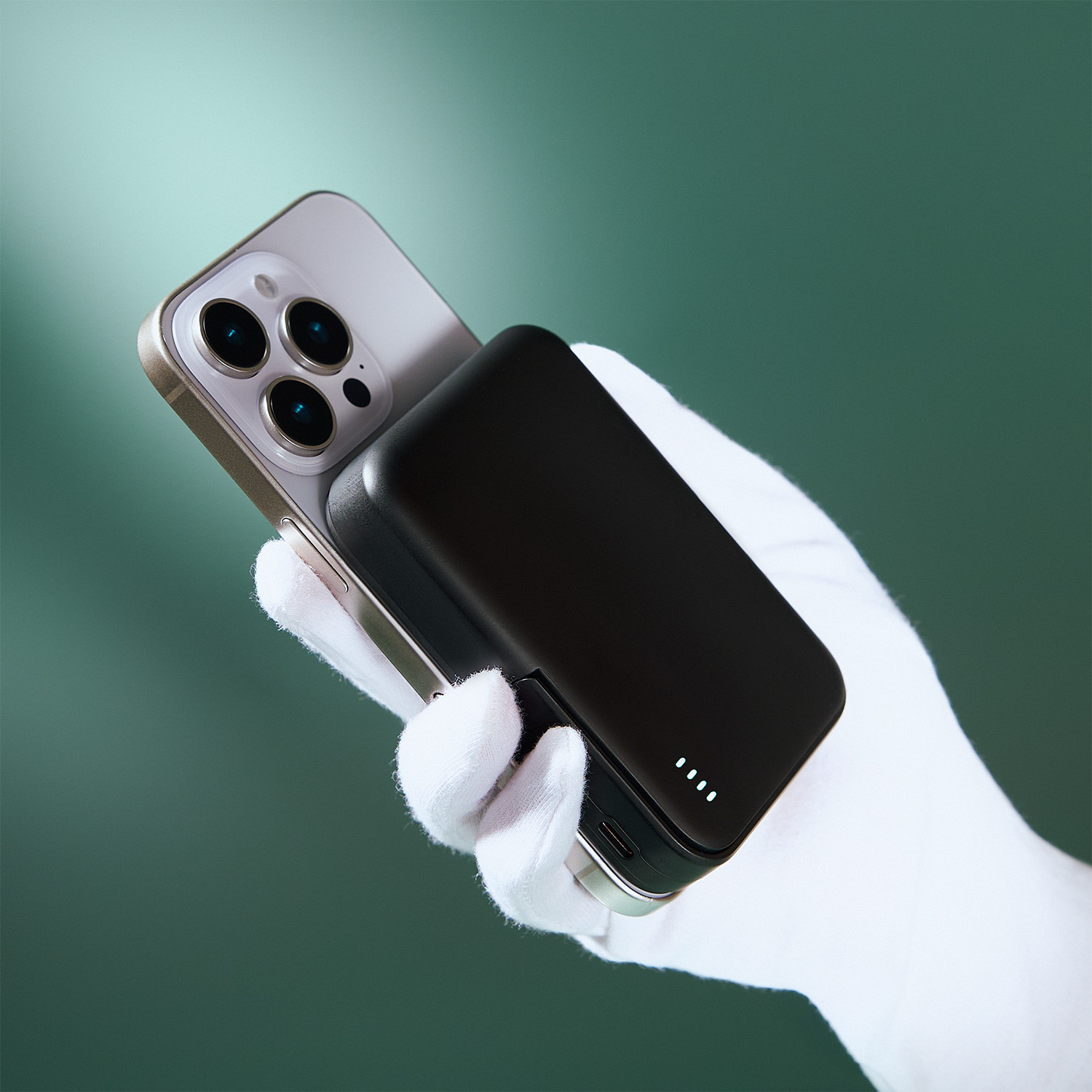 Внешний аккумулятор Union PD 10000mAh с функцией беспроводной зарядки 15W, черный / 