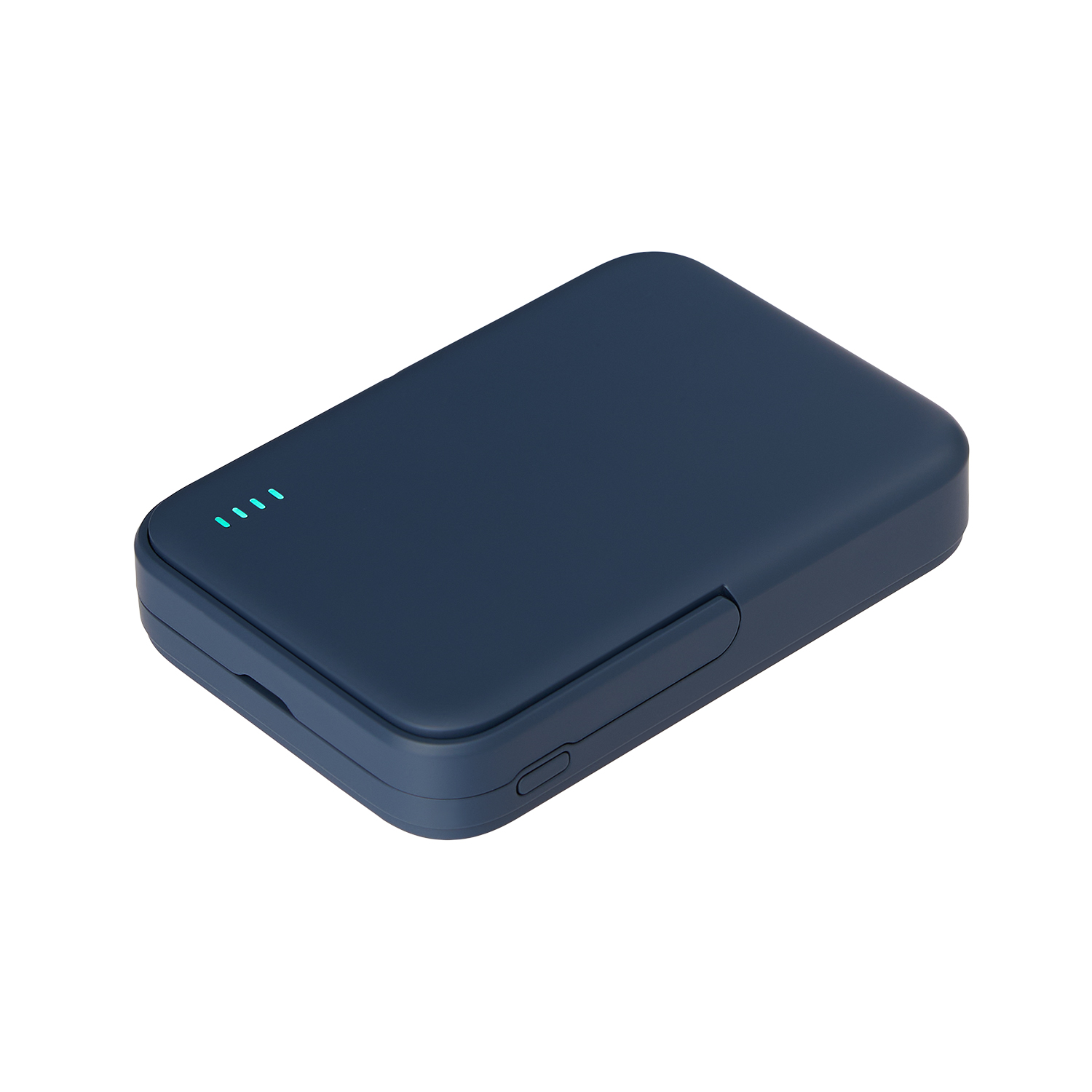 Внешний аккумулятор Union PD 10000mAh с функцией беспроводной зарядки 15W, синий / 