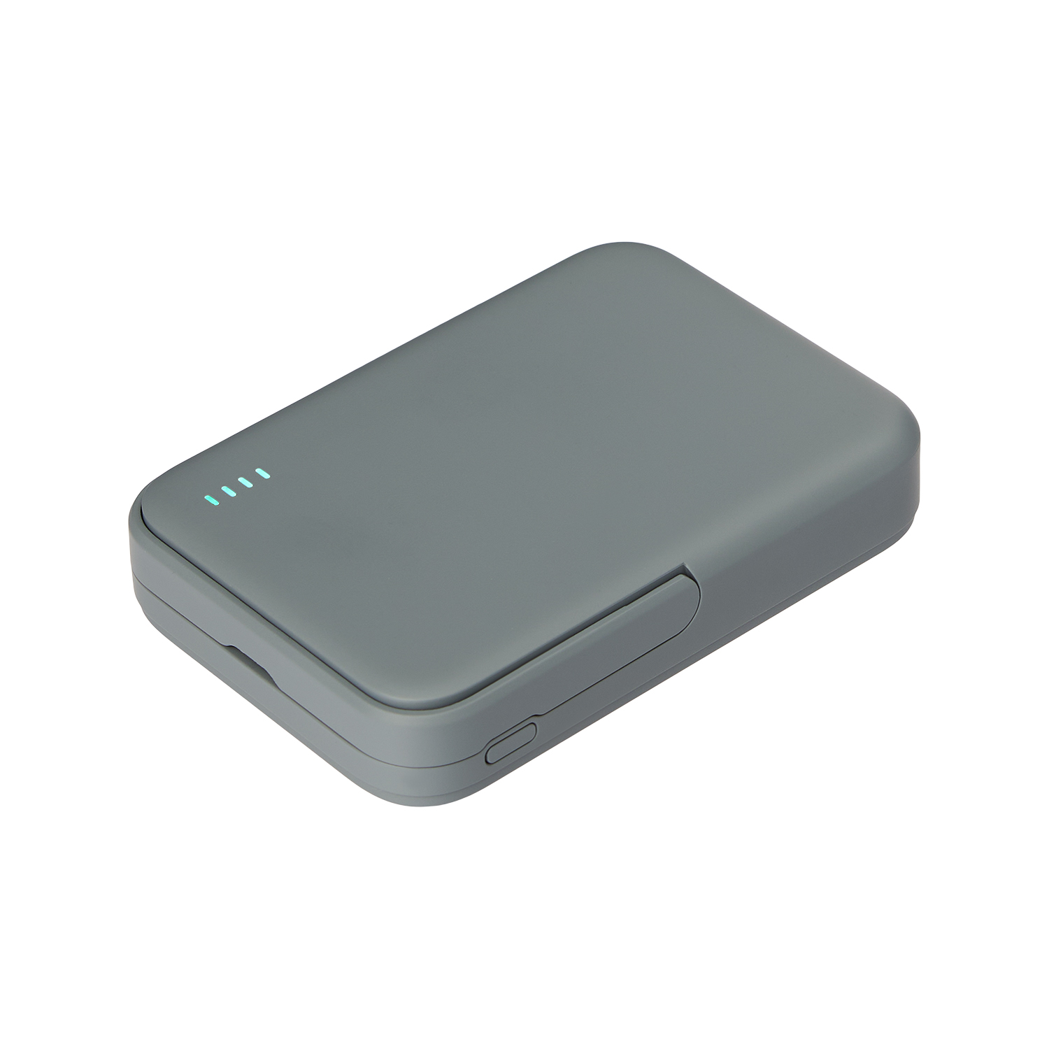 Внешний аккумулятор Union PD 10000mAh с функцией беспроводной зарядки 15W, серый / 