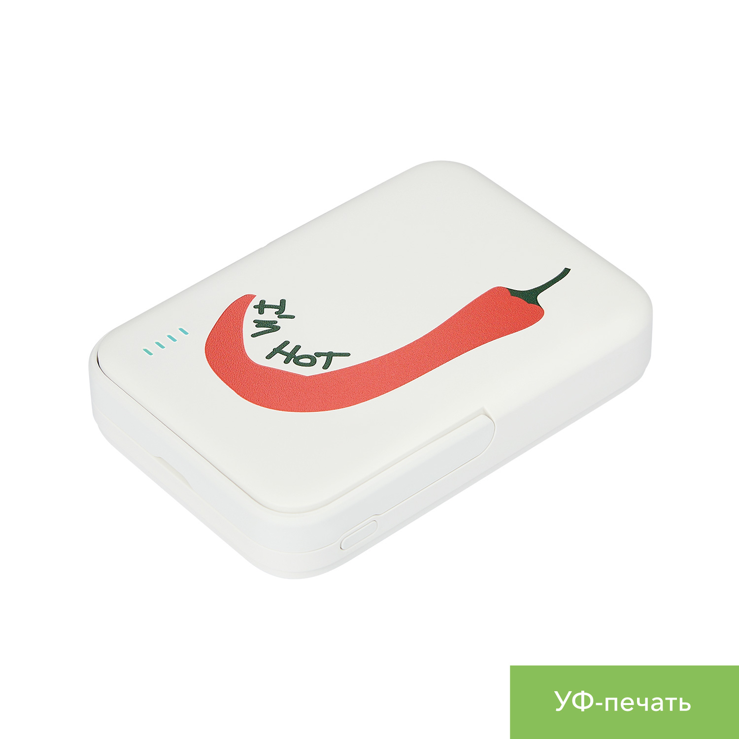 Внешний аккумулятор Union PD 10000mAh с функцией беспроводной зарядки 15W, белый / 