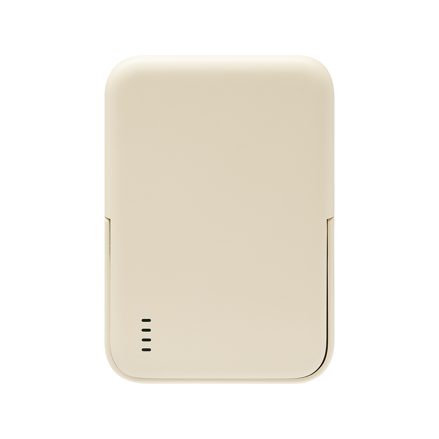 Внешний аккумулятор Union PD 10000mAh с функцией беспроводной зарядки 15W, бежевый / 