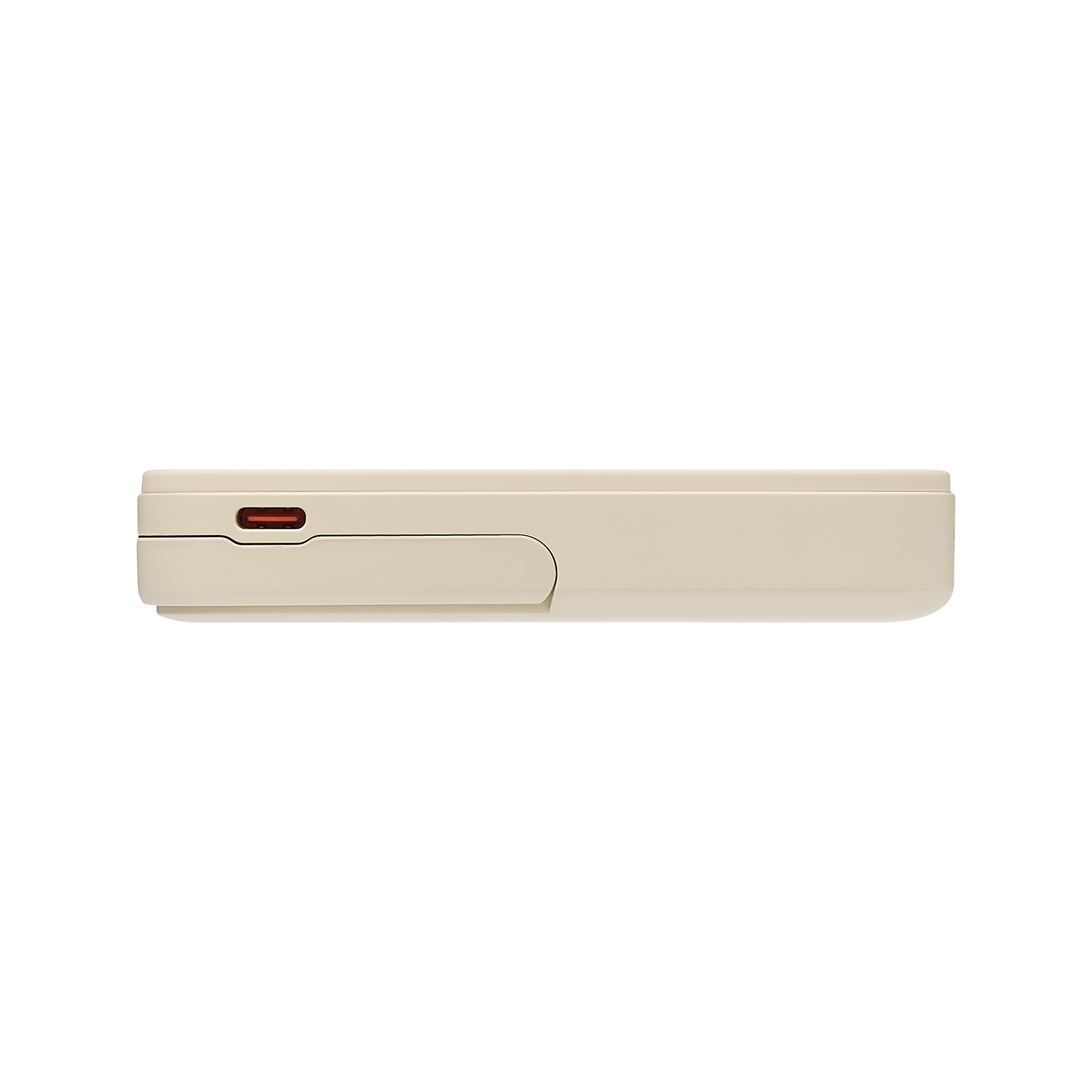Внешний аккумулятор Union PD 10000mAh с функцией беспроводной зарядки 15W, бежевый / 