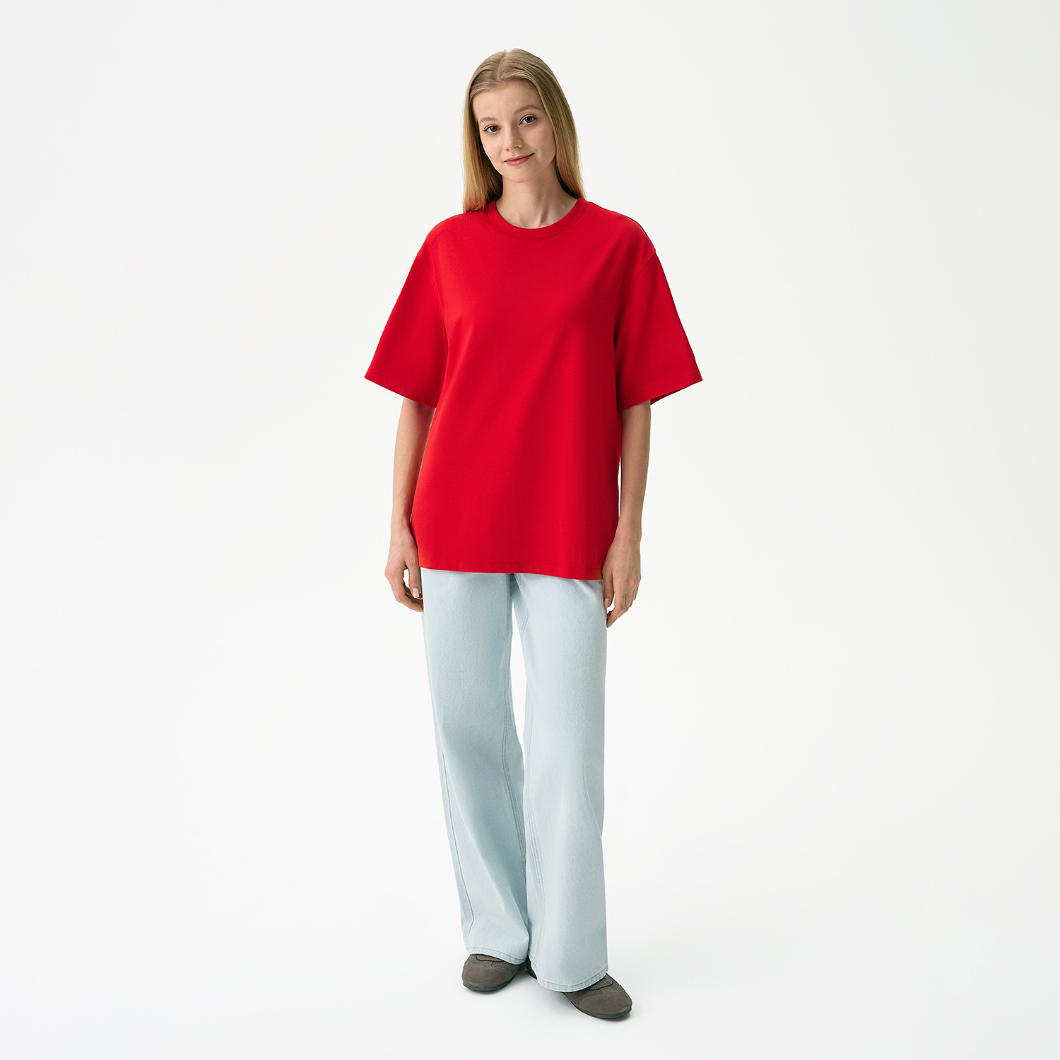 Футболка унисекс RUST NEO, 240 гр., красный, размер XL/2XL / 