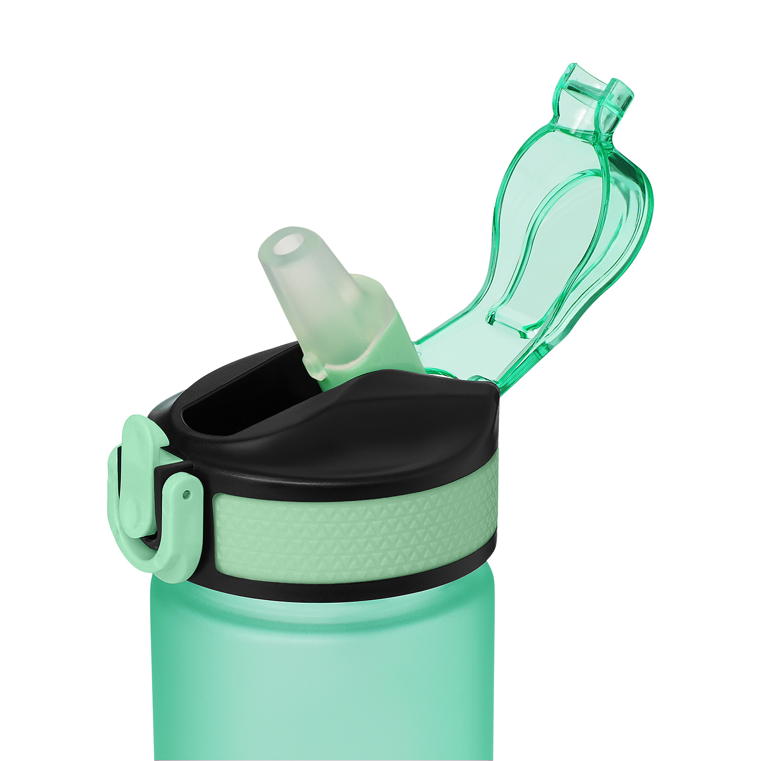 Бутылка для воды Flip mini, бирюзовая / 