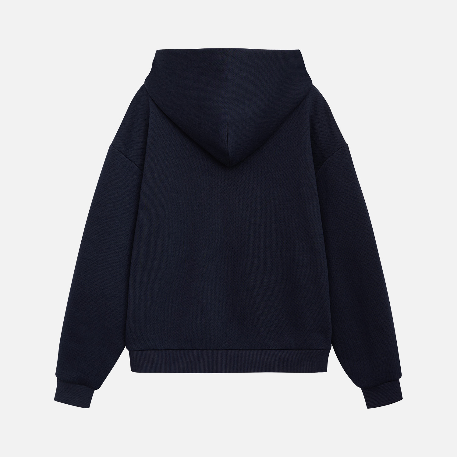 Худи релакс унисекс Баланс, с начесом, синий, размер XL/2XL / 