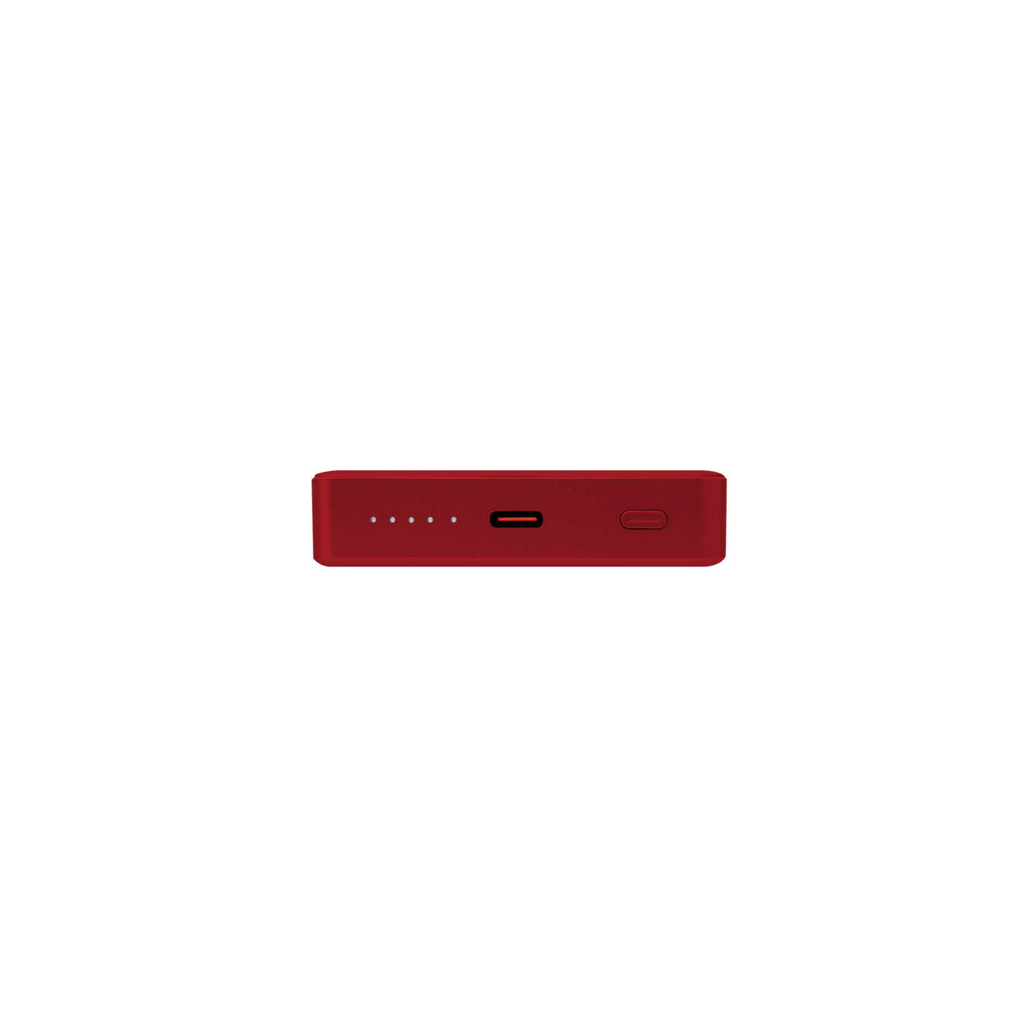 Внешний аккумулятор Атлантис Плюс PD (Atlantis PD Plus) 10000mAh с функцией беспроводной зарядки 15W, красный / 