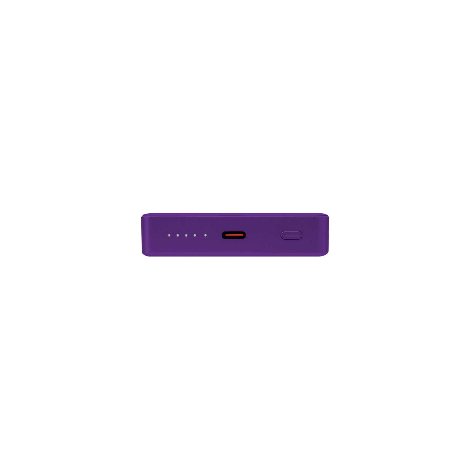 Внешний аккумулятор Атлантис Плюс PD (Atlantis PD Plus) 10000mAh с функцией беспроводной зарядки 15W, фиолетовый / 