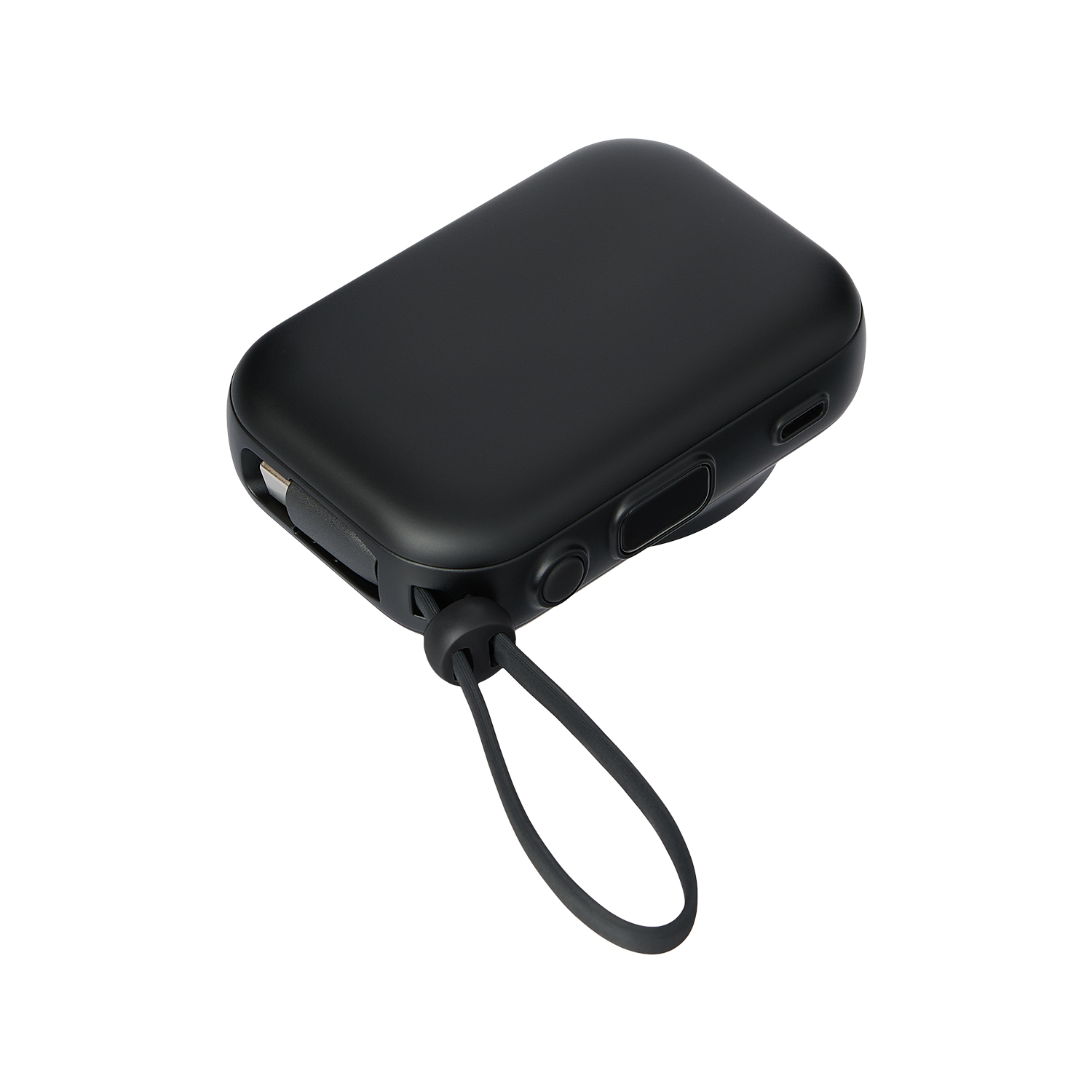 Внешний аккумулятор 3С 10000mAh с функцией беспроводной зарядки 15W, черный / 
