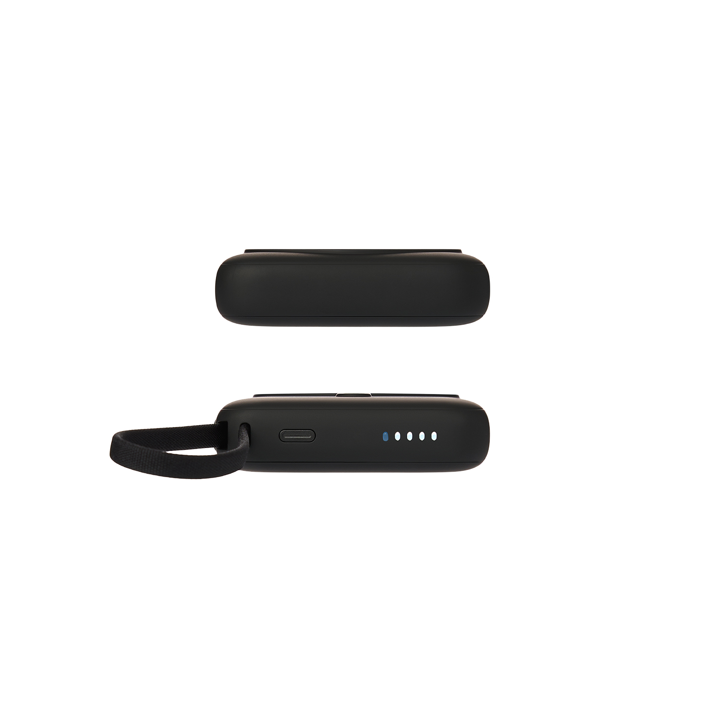 Внешний аккумулятор Комбо (Combo) 4-в-1 10000mAh с функцией беспроводной зарядки 15W, черный / 