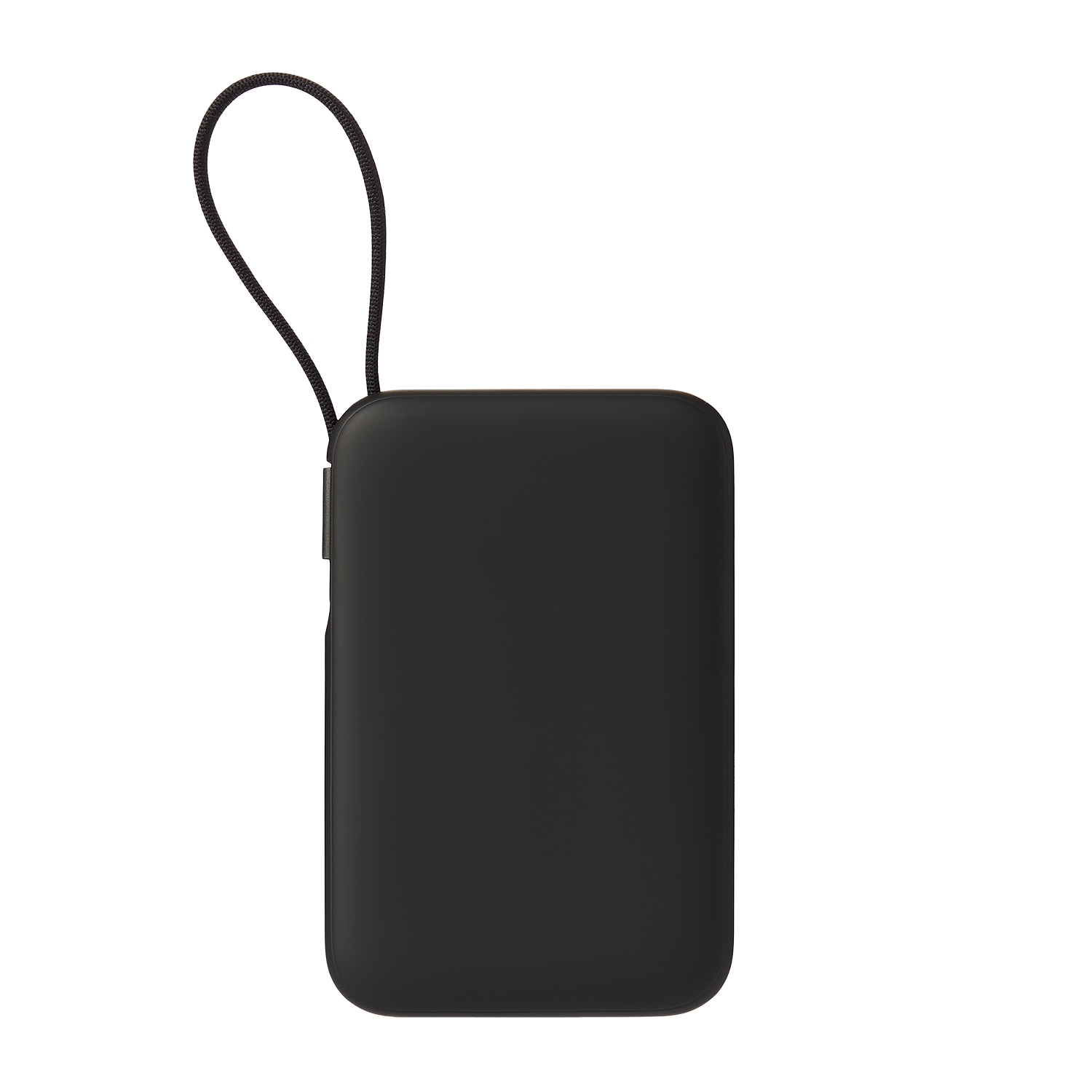 Внешний аккумулятор Комбо (Combo) 4-в-1 10000mAh с функцией беспроводной зарядки 15W, черный / 