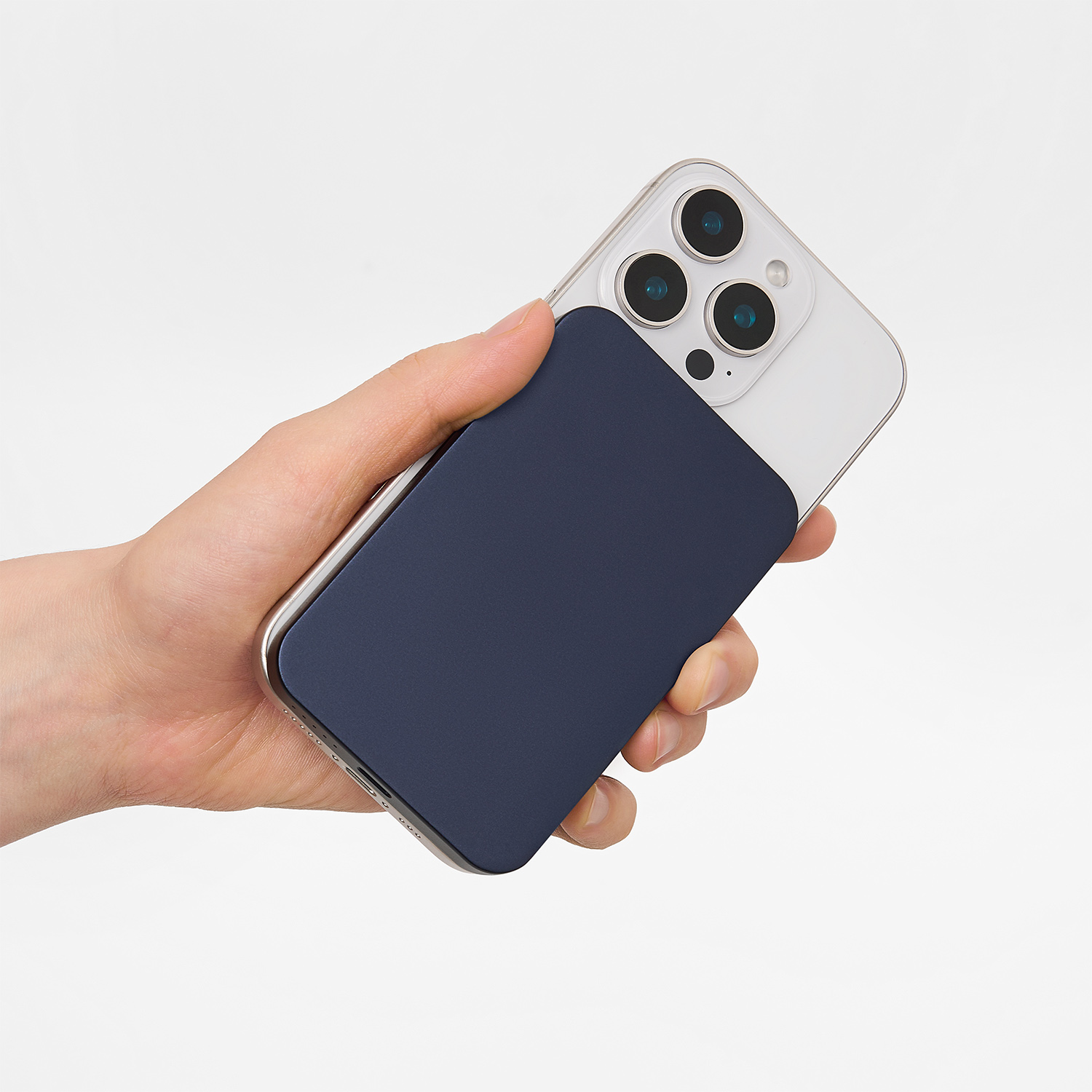 Внешний аккумулятор Артекс PD (Artex PD) 5000mAh с функцией беспроводной зарядки 15W, синий / 