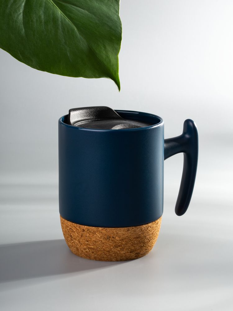 Кружка Corky Grip, синяя / Миниатюра имиджевого (1000)