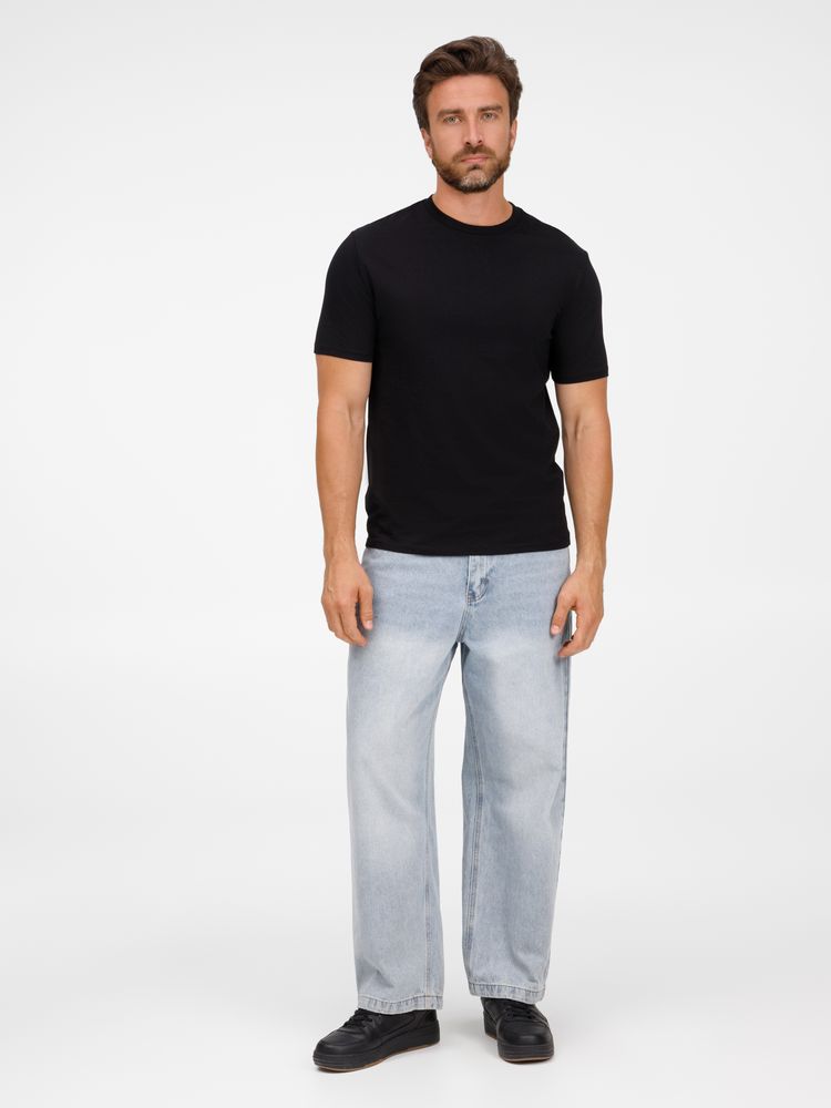 Футболка T-Bolka 180, черная / Миниатюра модельного (1000)