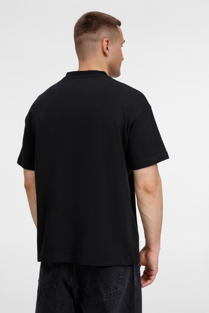 Футболка оверсайз унисекс Sinkopa, черная / Миниатюра модельного (1000)