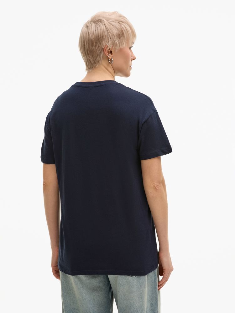 Футболка Regent 150, темно-синяя (navy) / Миниатюра модельного (1000)